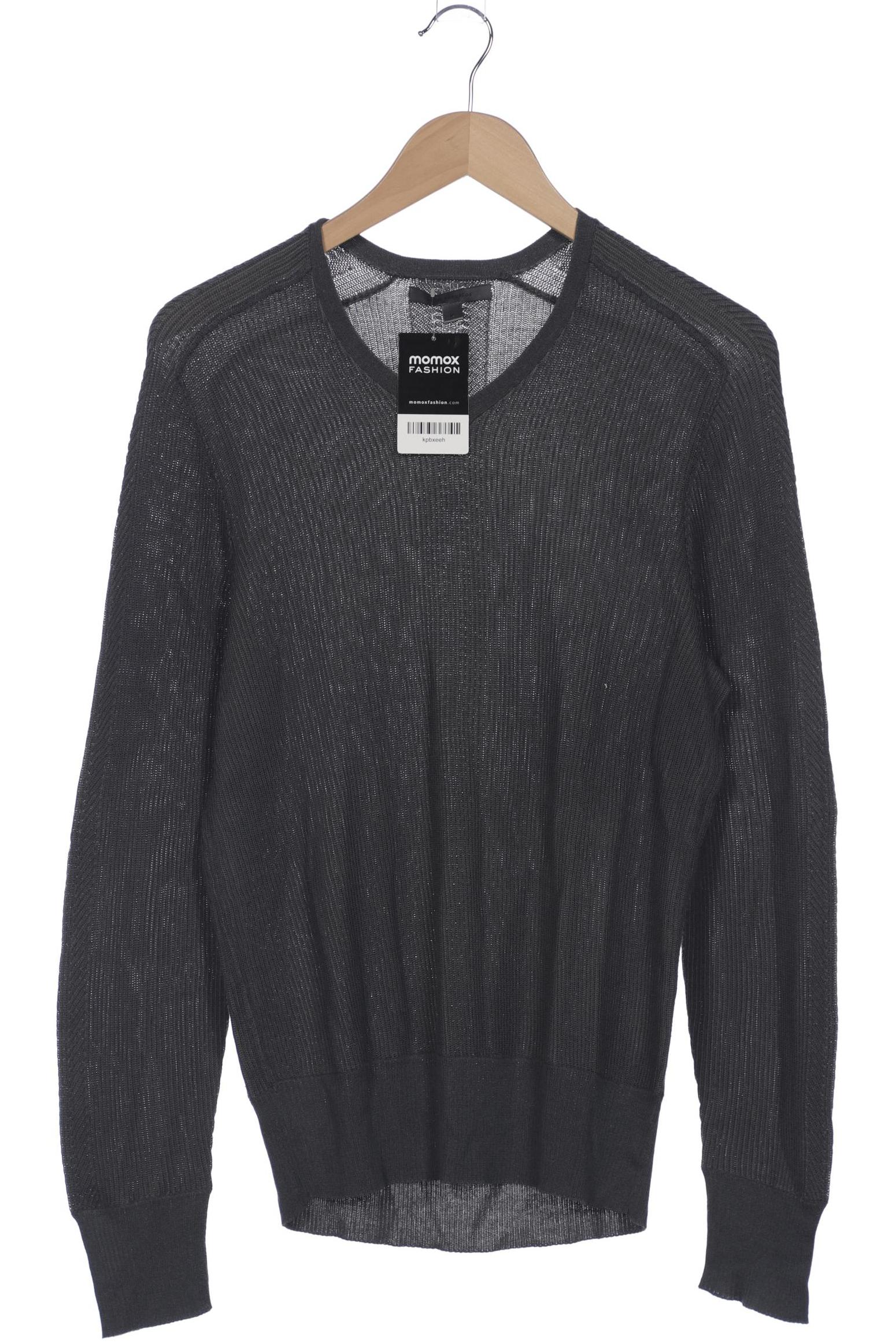 

John Varvatos Herren Pullover, grau, Gr. 48