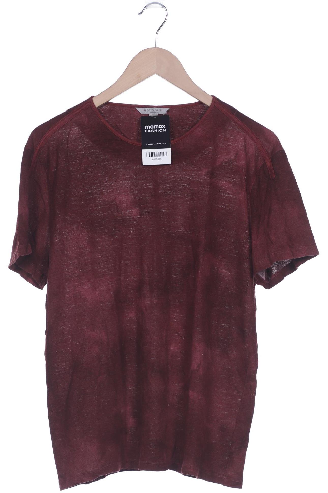 

John Varvatos Herren T-Shirt, bordeaux