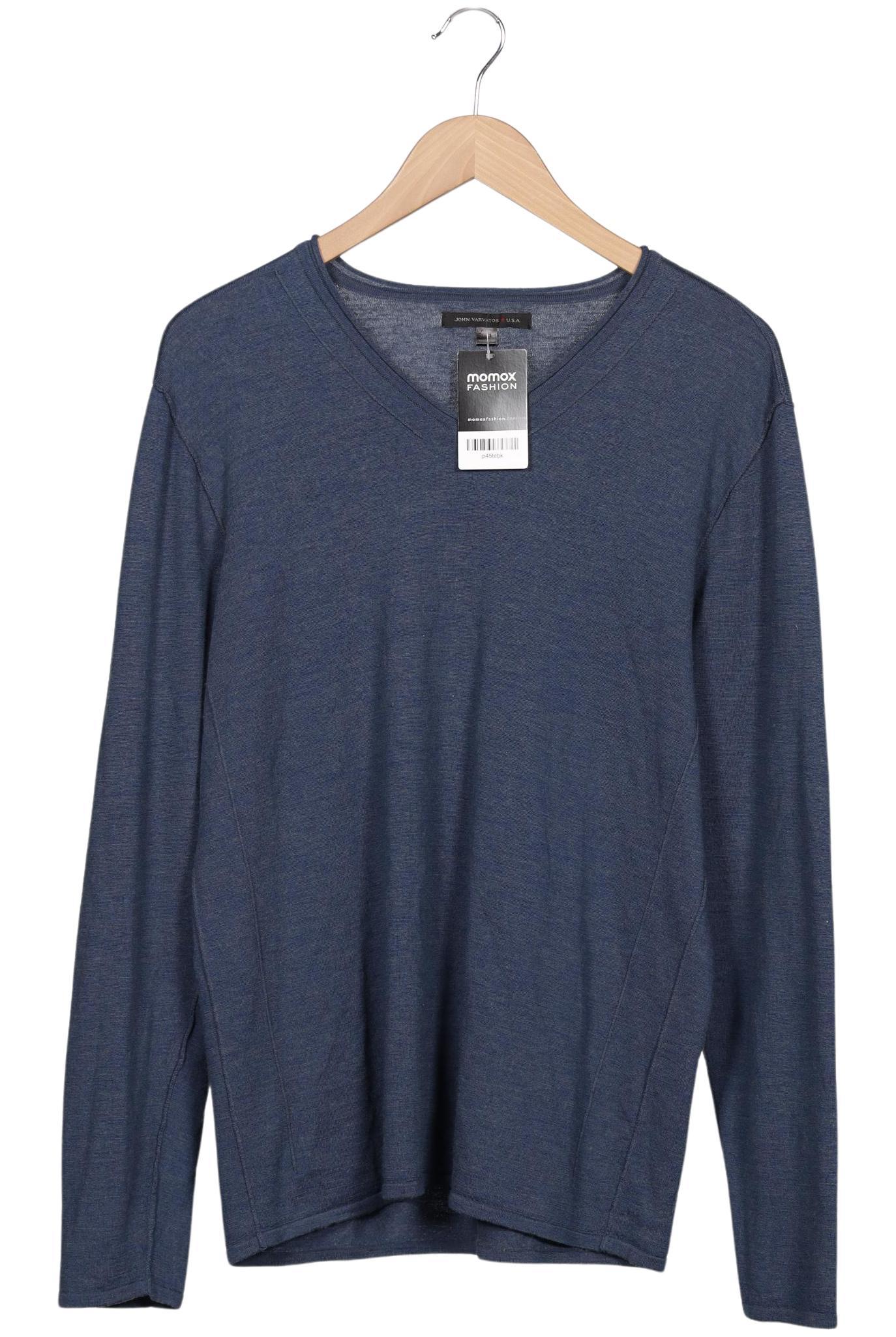 

John Varvatos Herren Pullover, marineblau, Gr. 54
