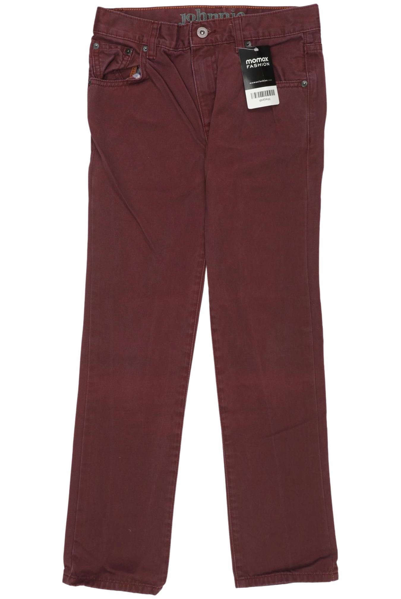 

Johnnie B Damen Jeans, bordeaux, Gr. 24