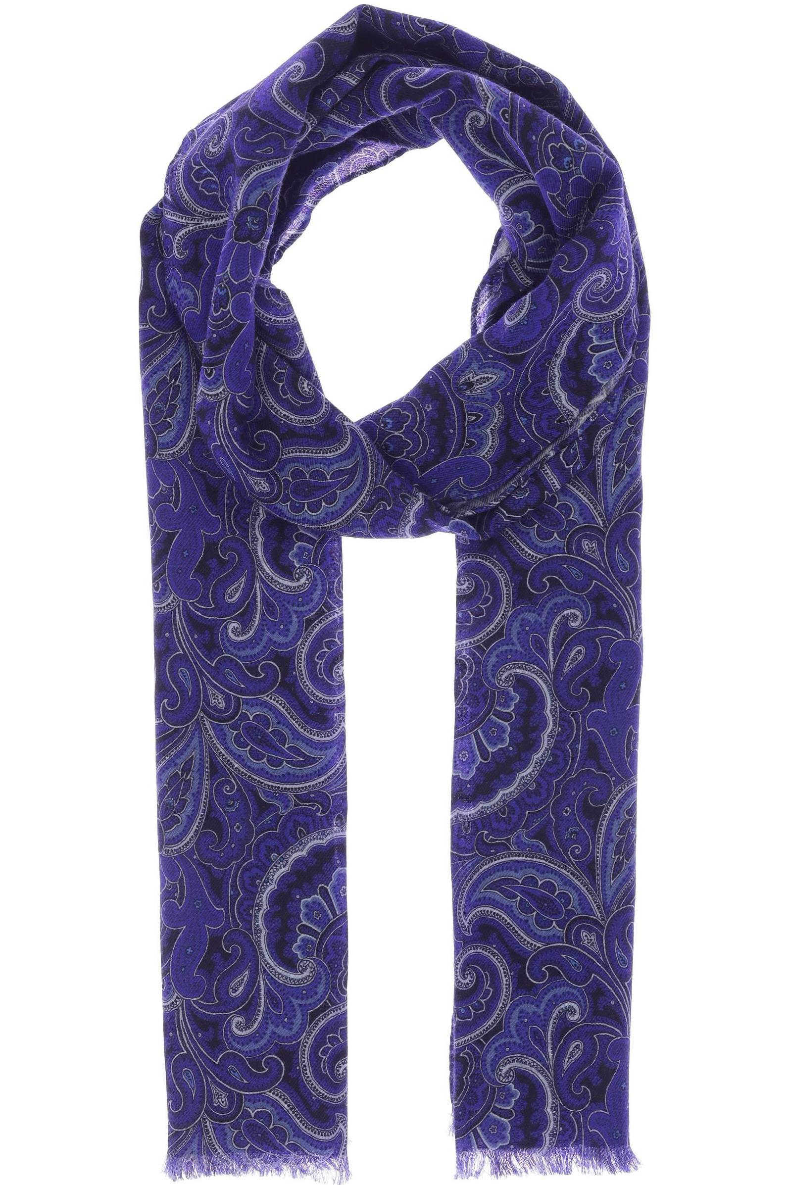 

Johnstons of Elgin Herren Schal, blau, Gr.