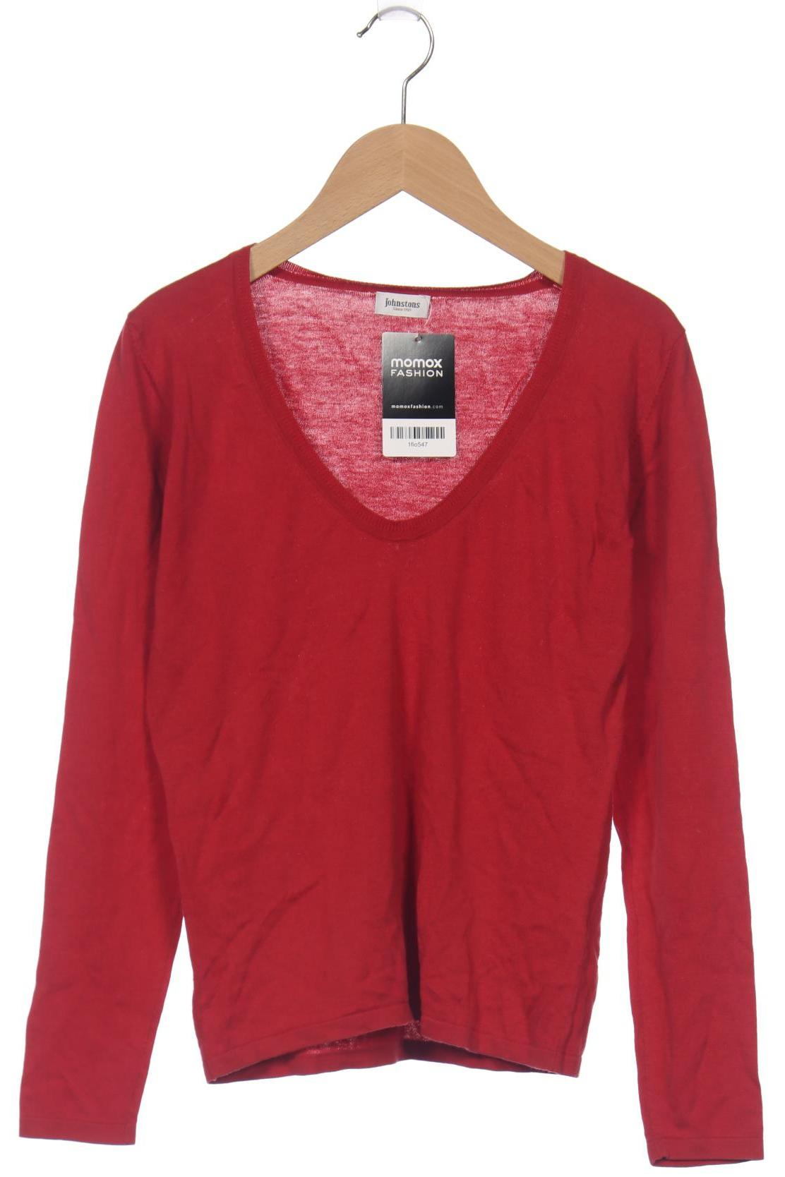 

Johnstons of Elgin Damen Langarmshirt, rot, Gr. 34