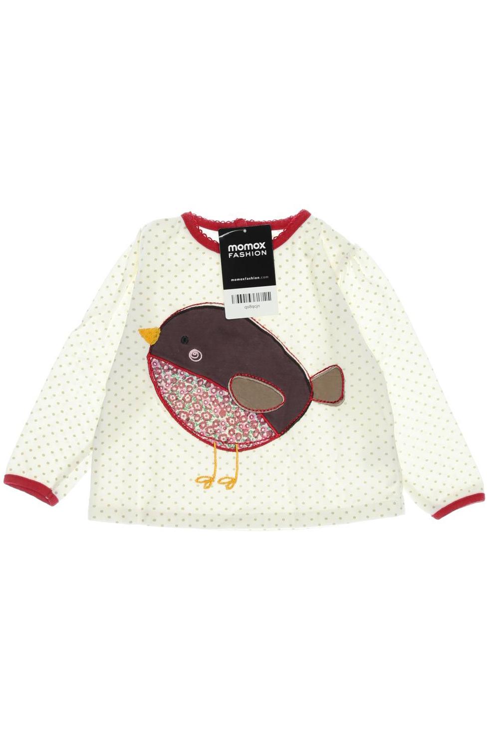 

JoJo Maman Bebe Damen Langarmshirt, weiß, Gr. 80