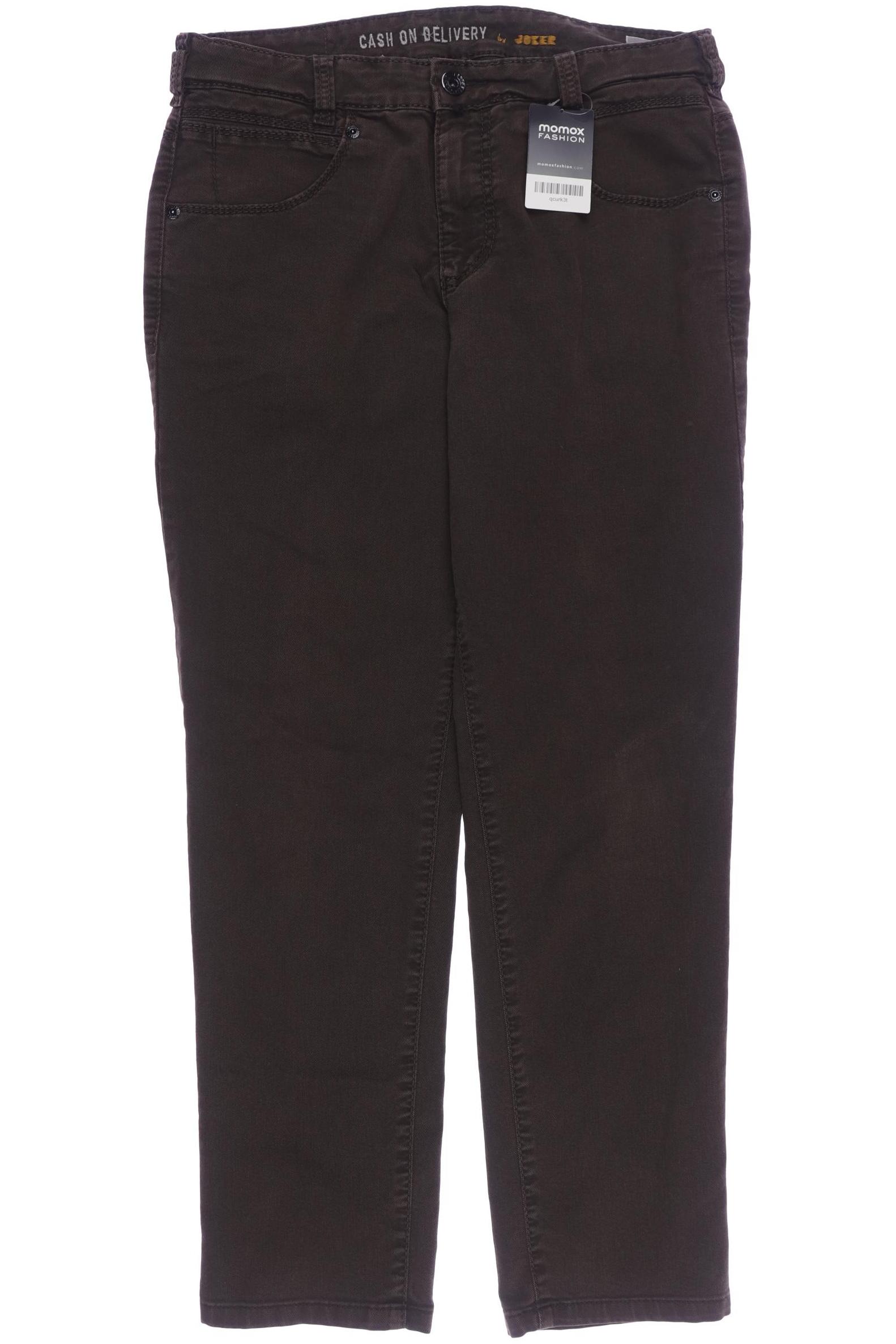 

Joker Brand Damen Jeans, braun, Gr. 34