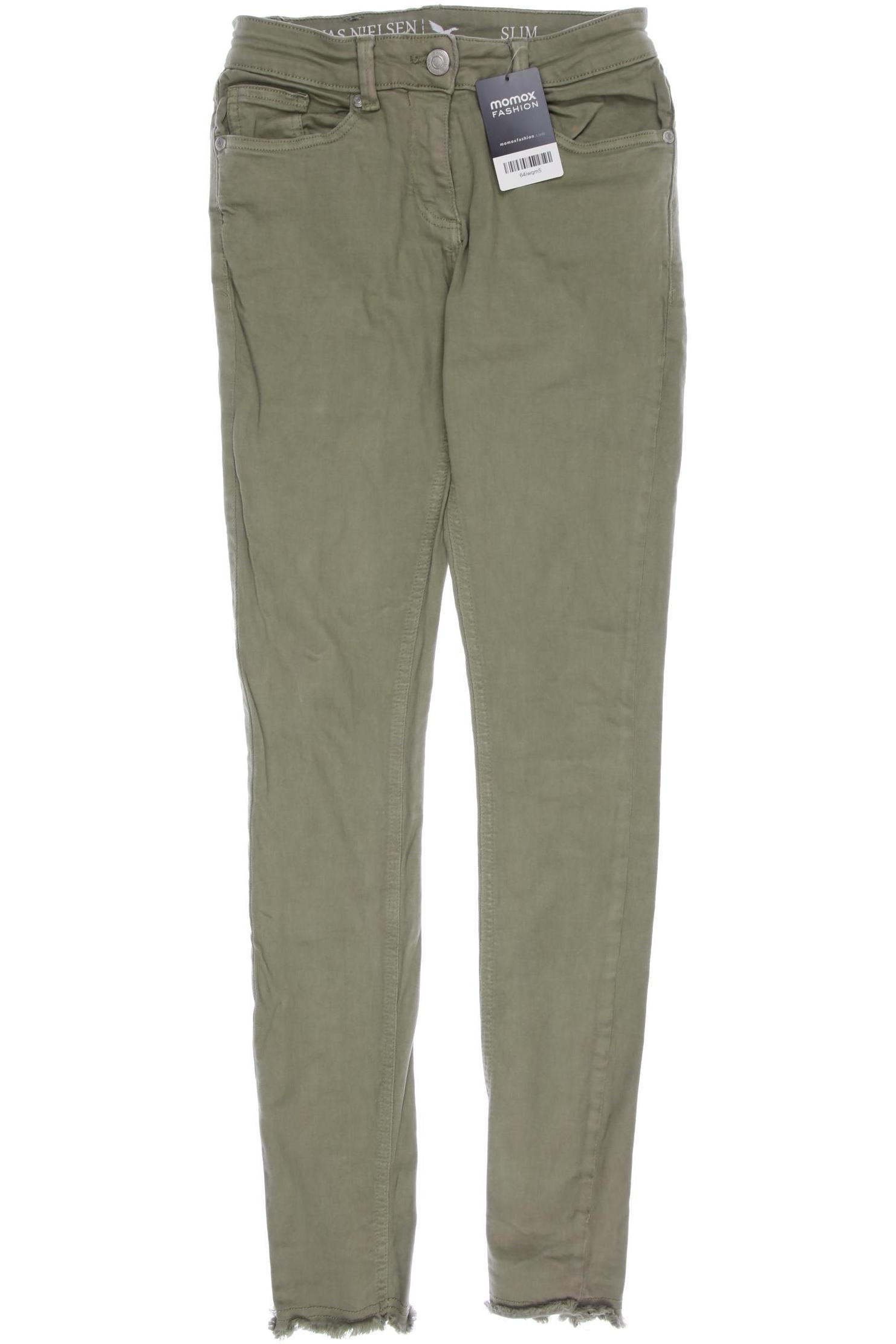 

Jonas Nielsen Damen Jeans, grün, Gr. 36