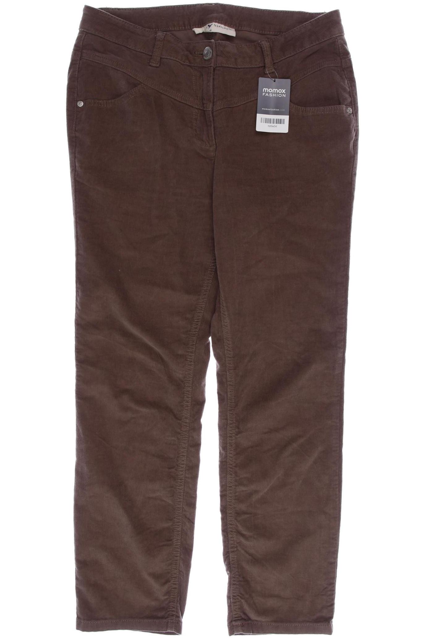 

Jonas Nielsen Damen Stoffhose, braun, Gr. 40