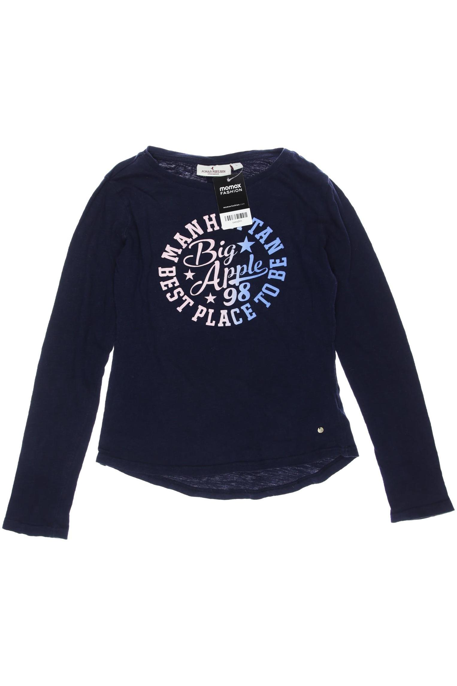 

Jonas Nielsen Mädchen Langarmshirt, marineblau, Gr. 164