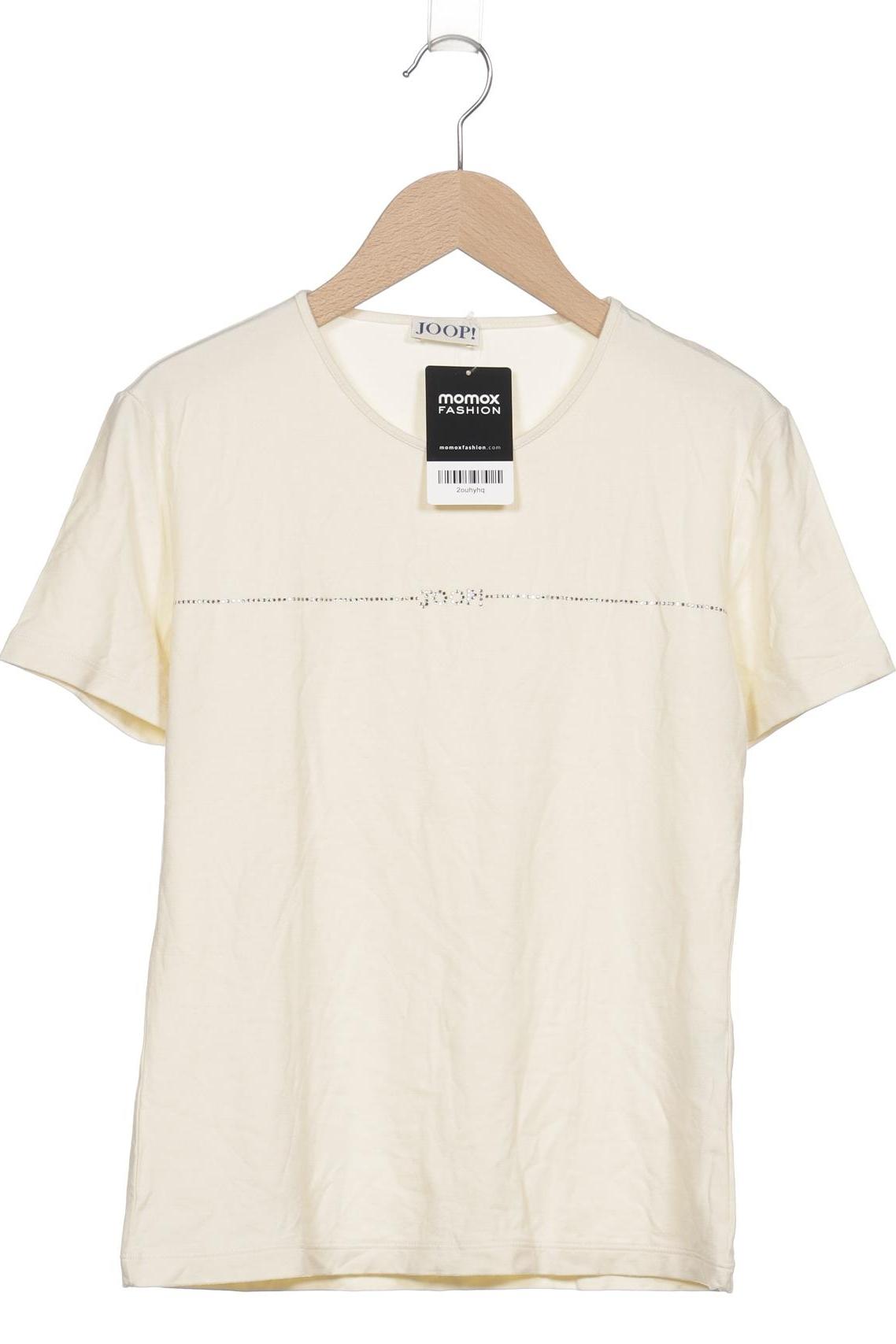 

Joop! Damen T-Shirt, cremeweiß, Gr. 38