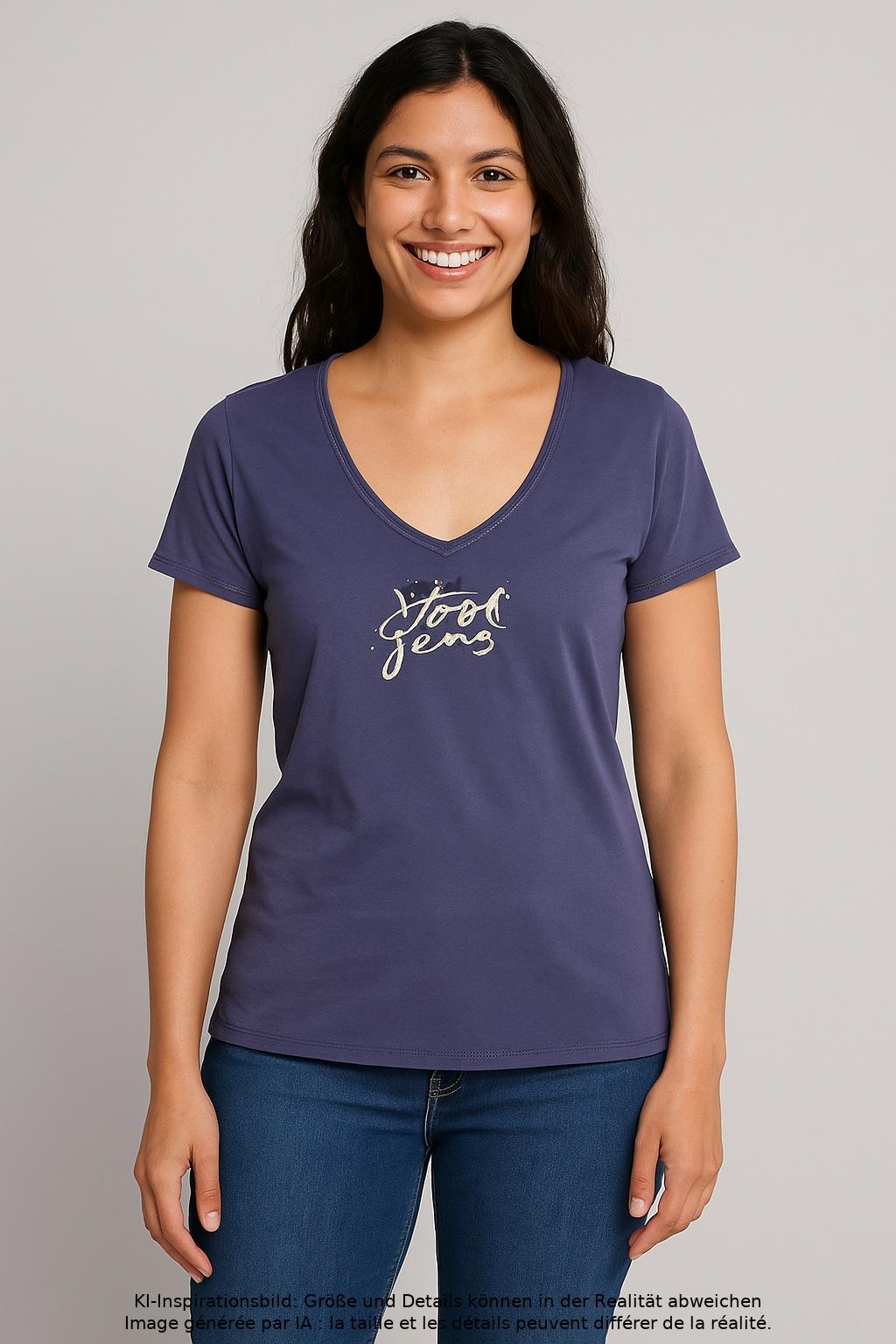 

Joop! Damen T-Shirt, marineblau, Gr. 40