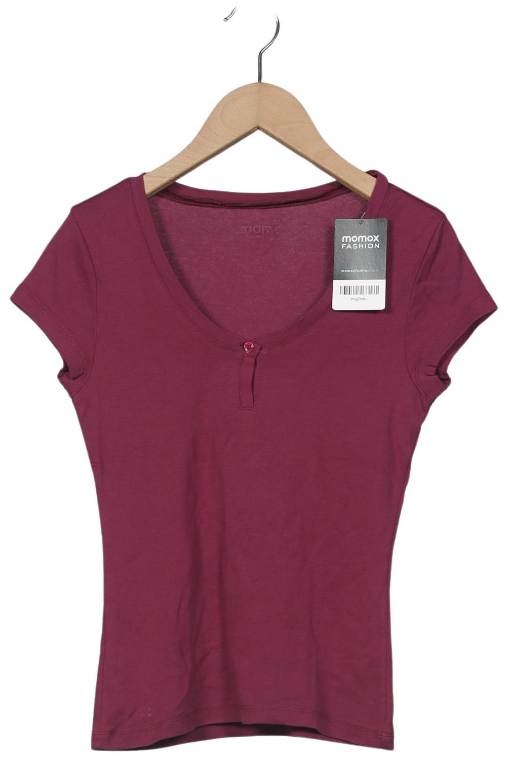 

Joop! Damen T-Shirt, bordeaux, Gr. 30