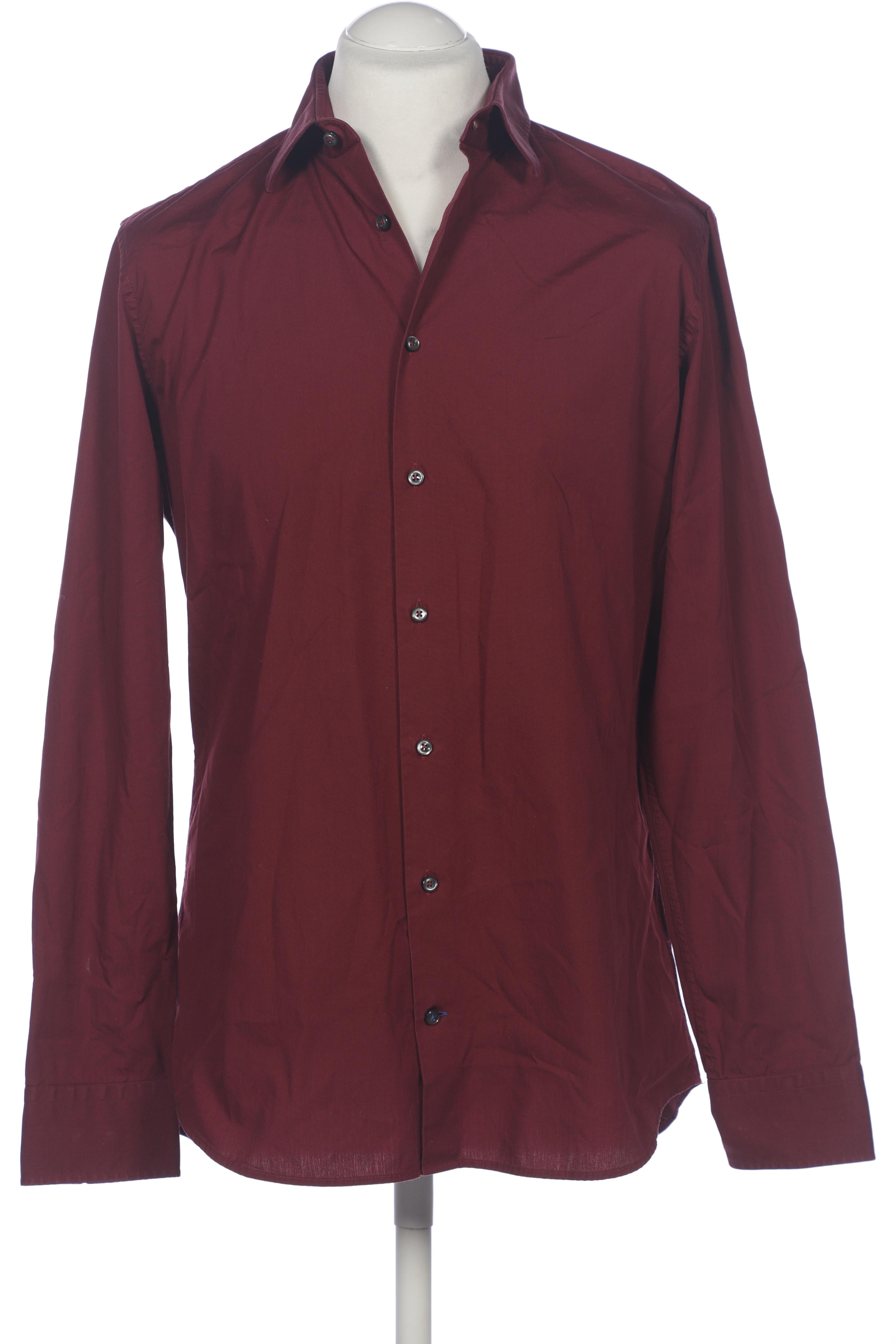 Thumbnail - Joop! Herren Hemd, bordeaux, Gr. 52
