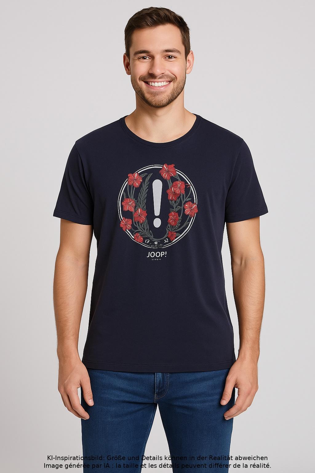 

Joop! Herren T-Shirt, marineblau, Gr. 54