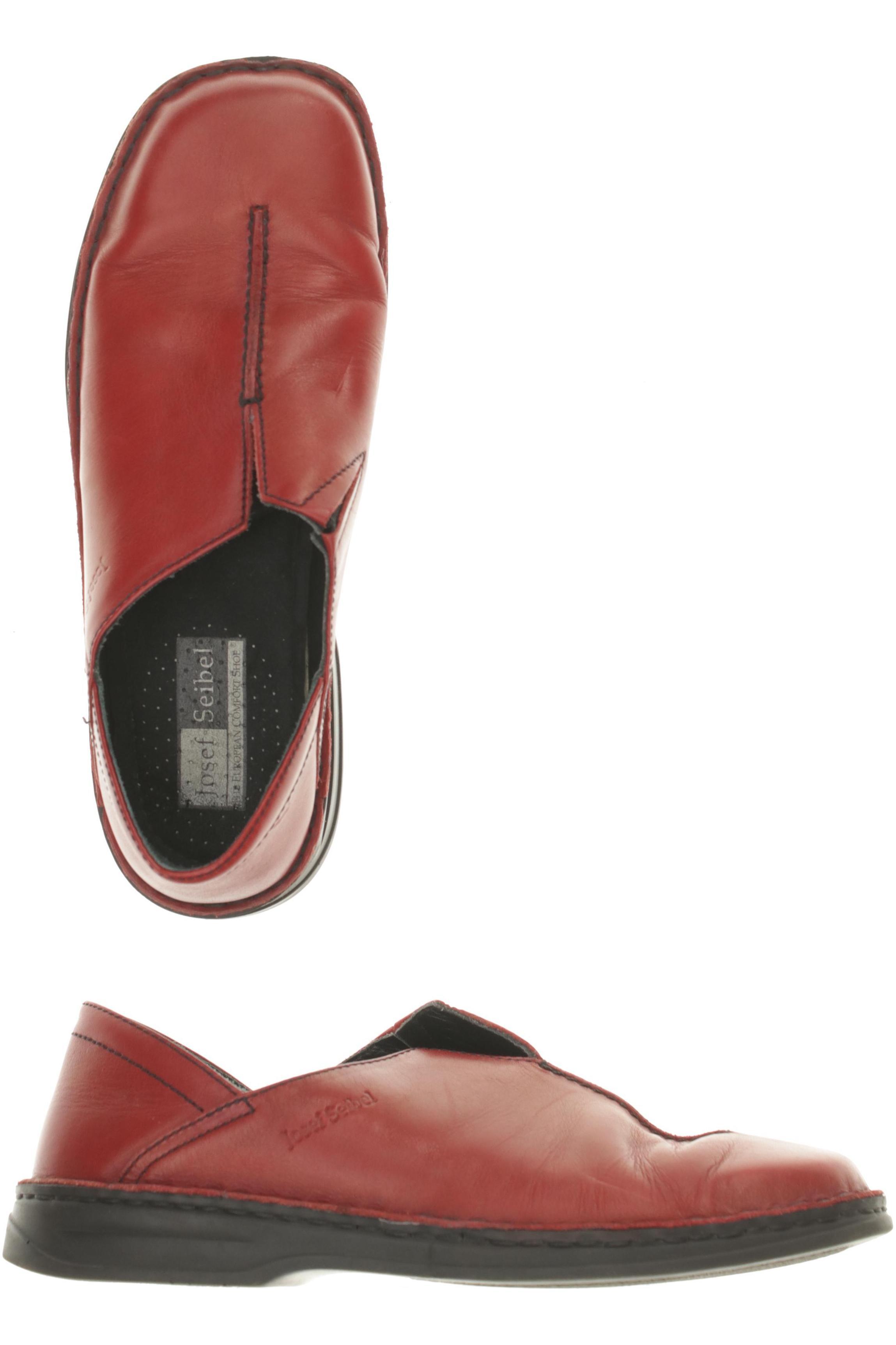 

Josef Seibel Damen Halbschuh, rot, Gr. 41