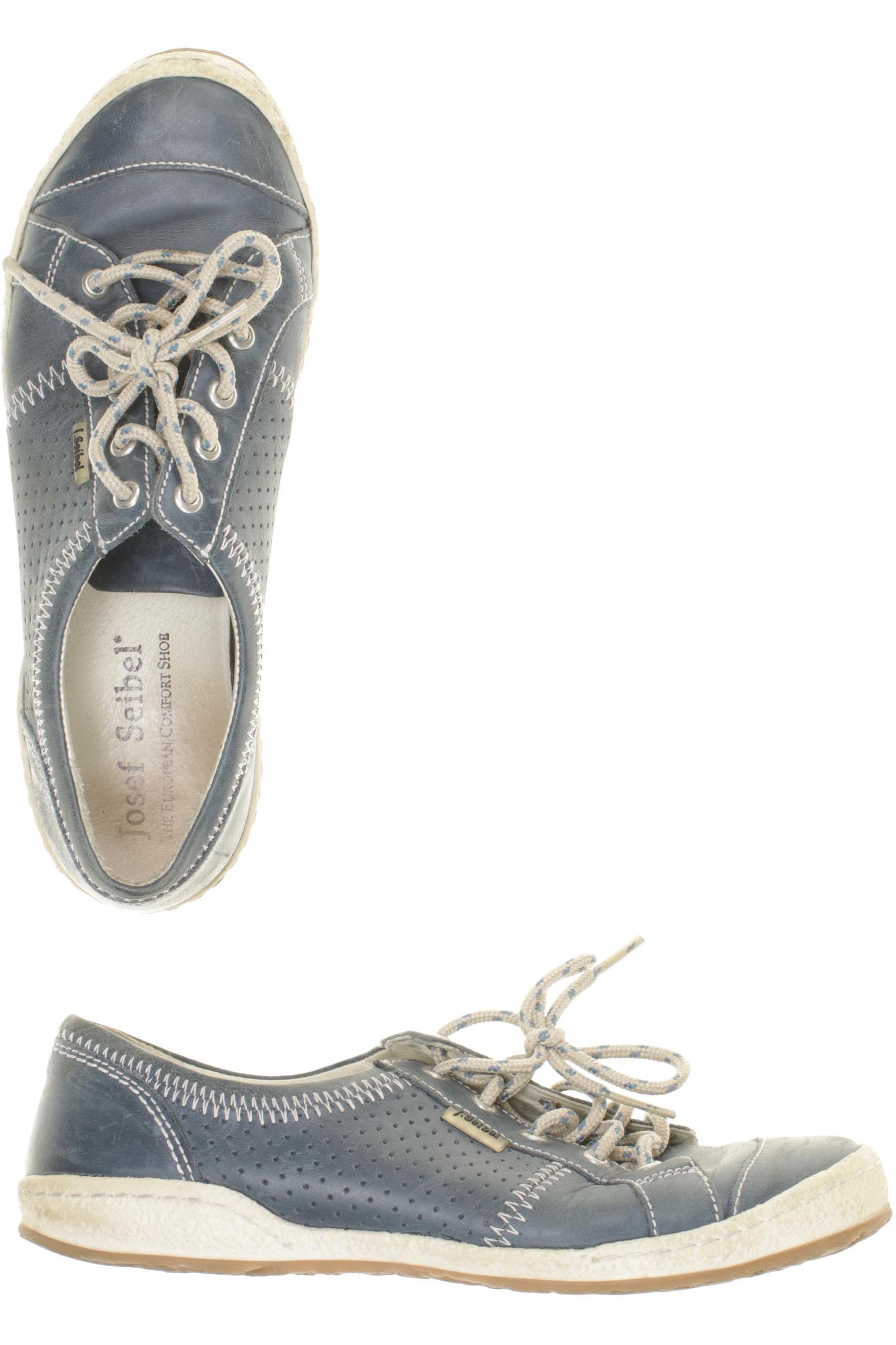 

Josef Seibel Damen Halbschuh, blau, Gr. 37