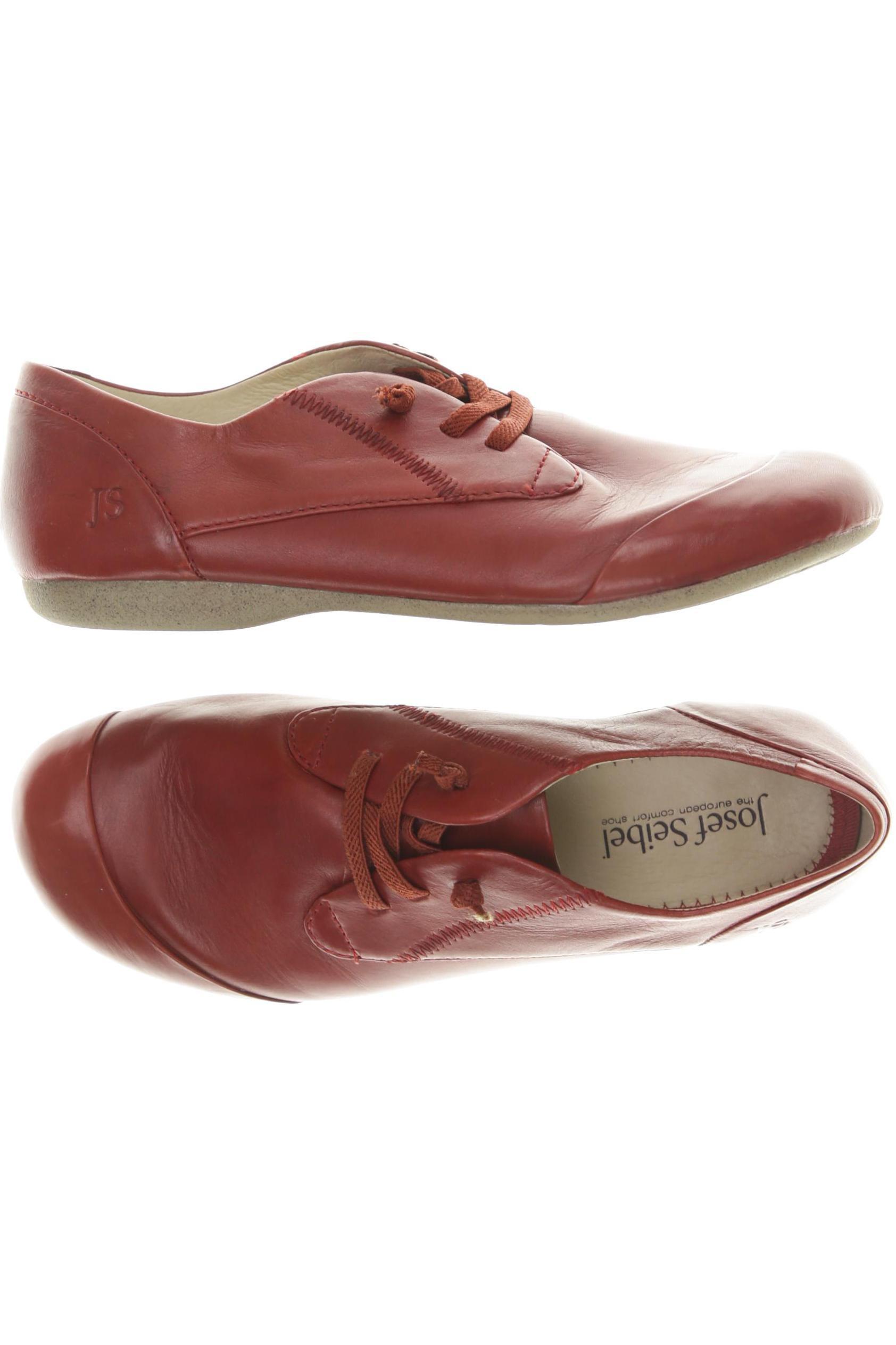 

Josef Seibel Damen Halbschuh, rot, Gr. 37