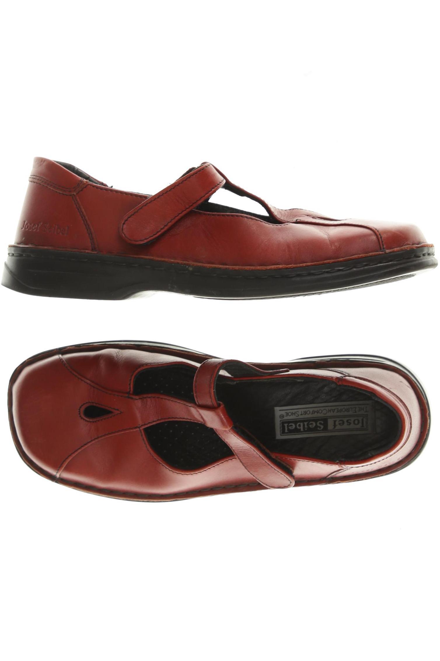 

Josef Seibel Damen Halbschuh, rot, Gr. 37