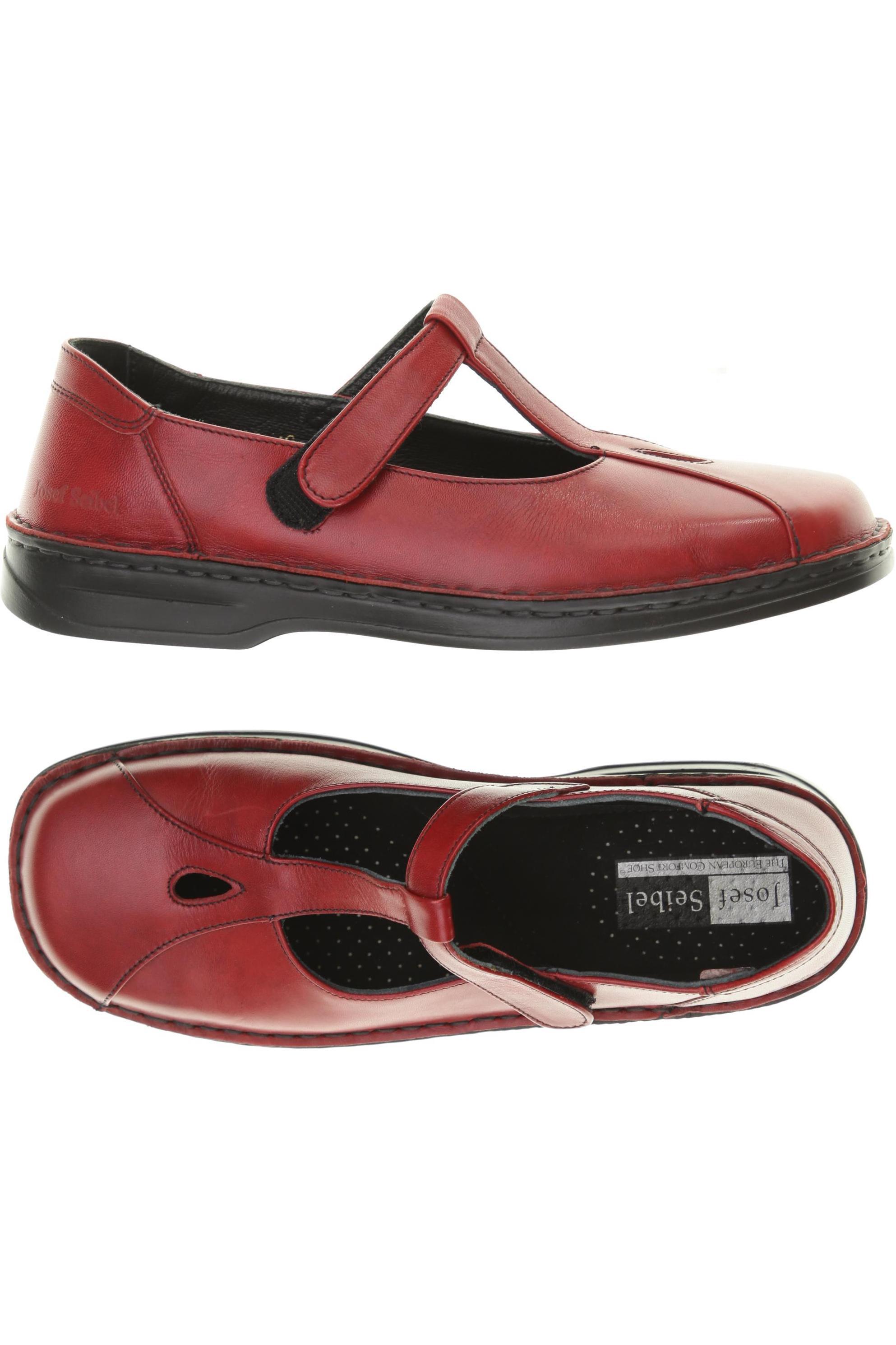 

Josef Seibel Damen Halbschuh, rot, Gr. 40