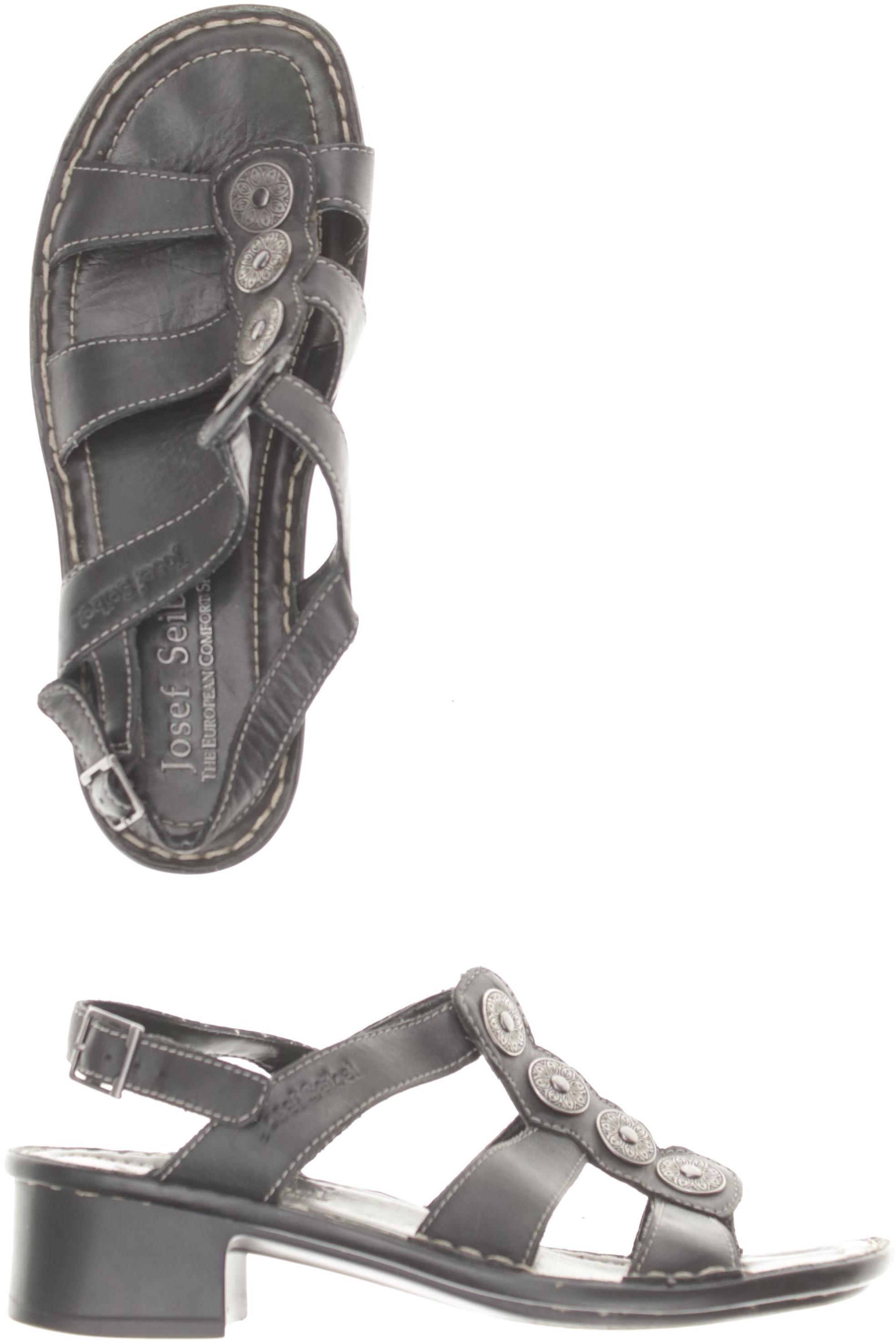 

Josef Seibel Damen Sandale, schwarz, Gr. 36