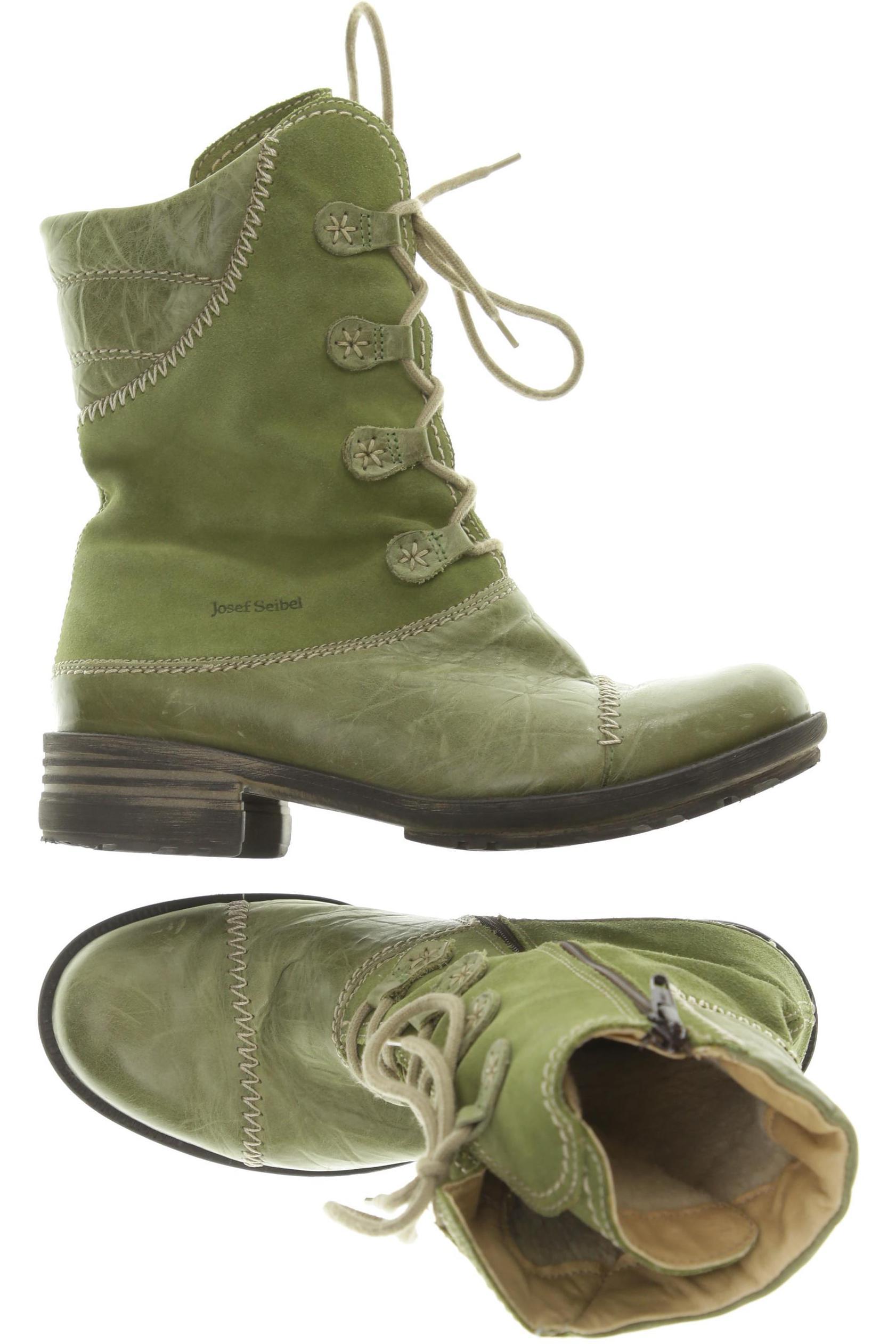 

Josef Seibel Damen Stiefel, grün, Gr. 38