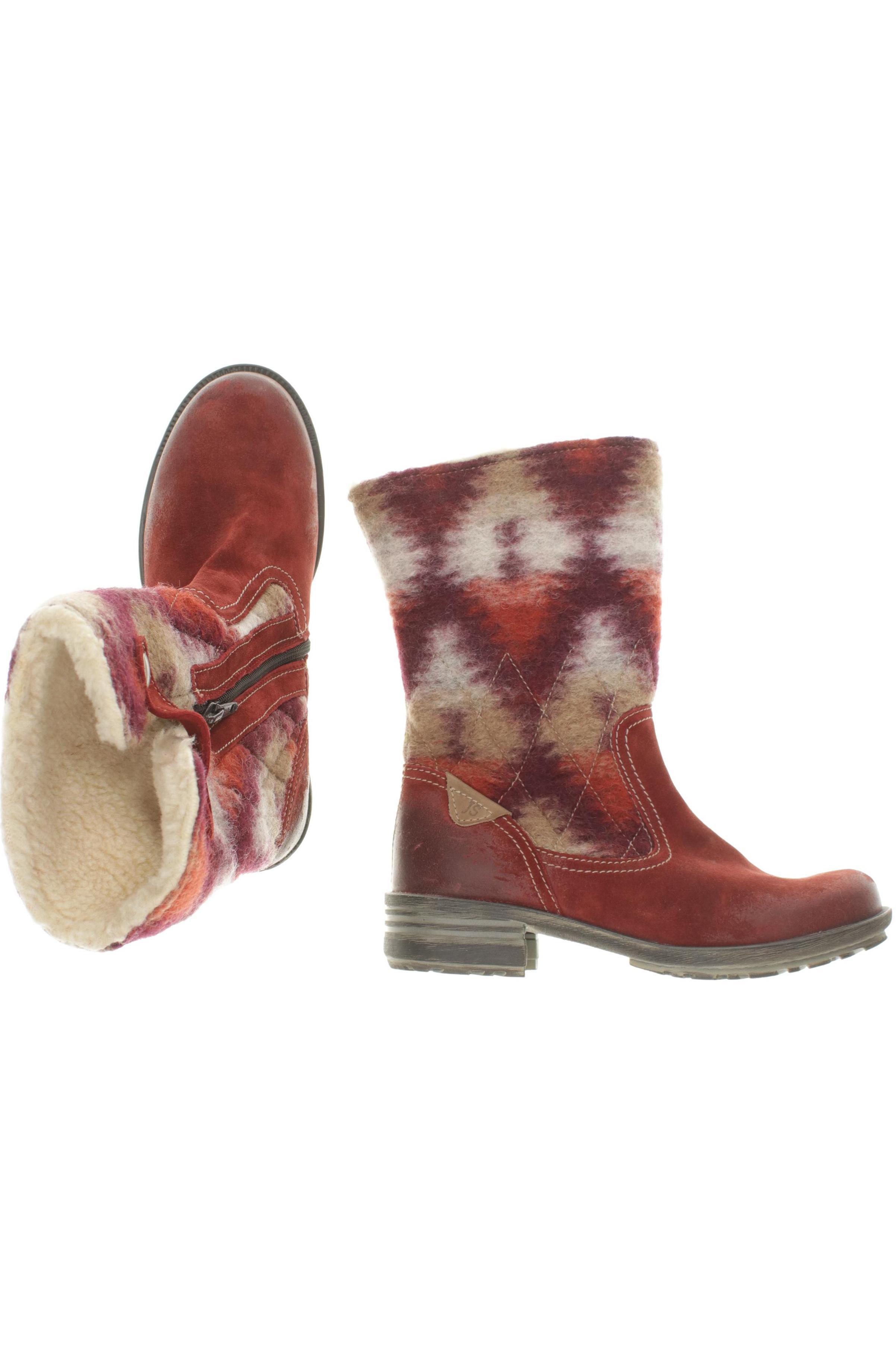 

Josef Seibel Damen Stiefel, rot, Gr. 36