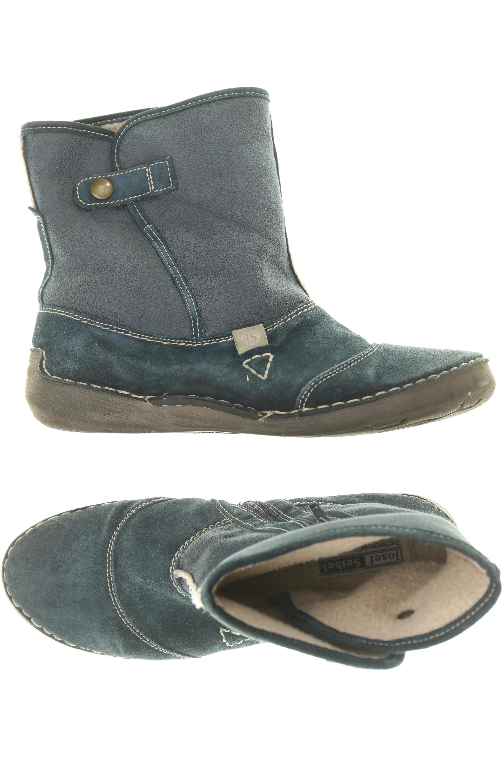 

Josef Seibel Damen Stiefelette, blau, Gr. 40