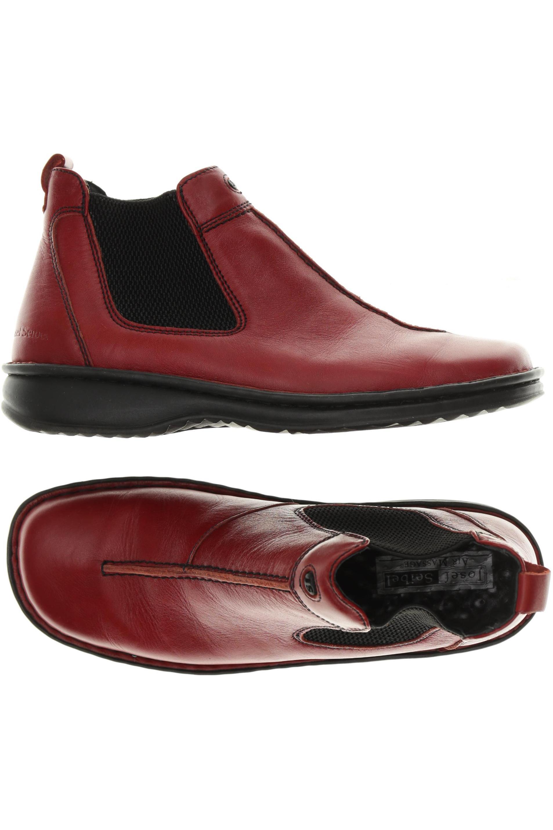 

Josef Seibel Damen Stiefelette, rot, Gr. 39
