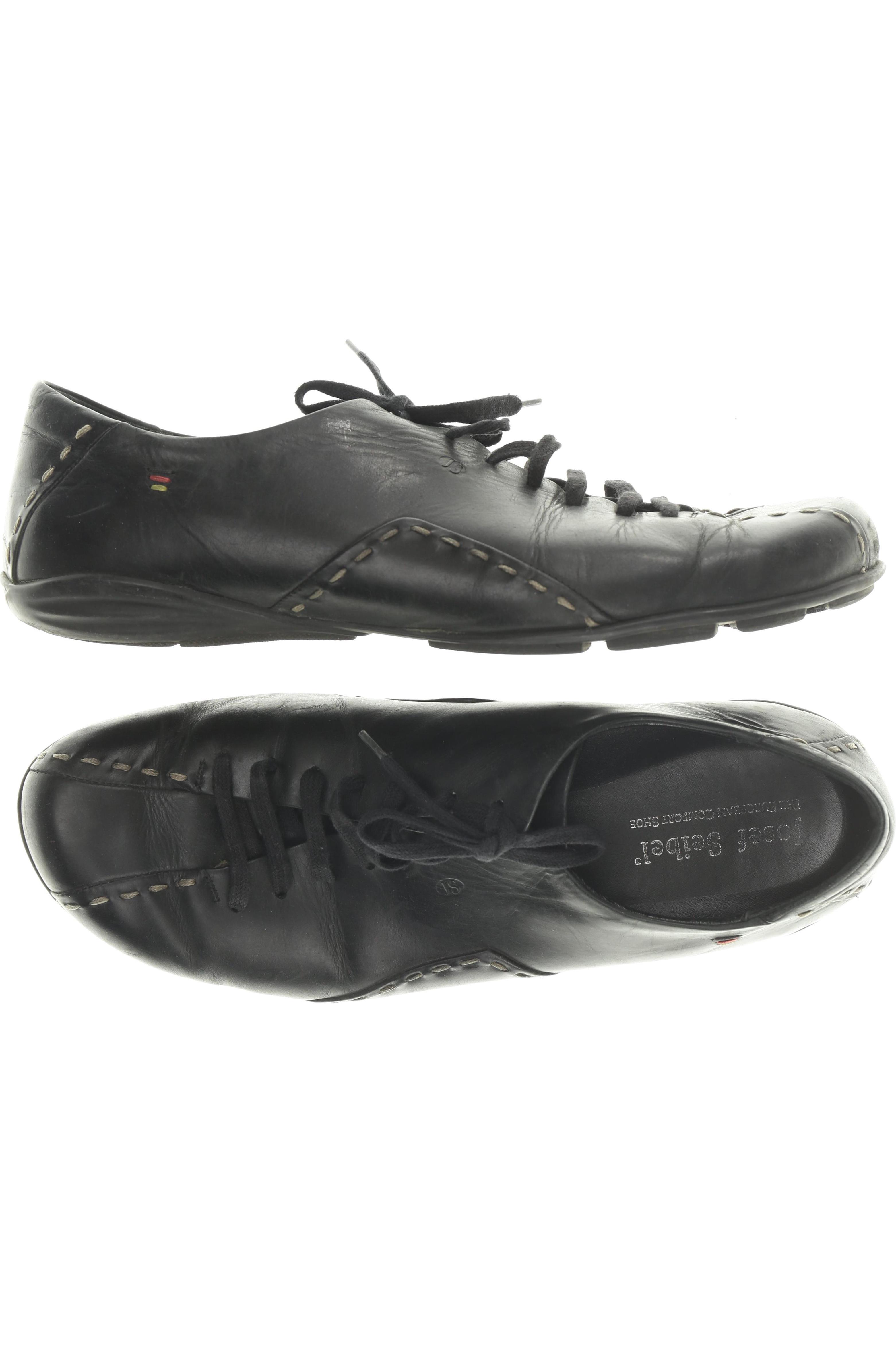 

Josef Seibel Herren Halbschuh, schwarz, Gr. 45