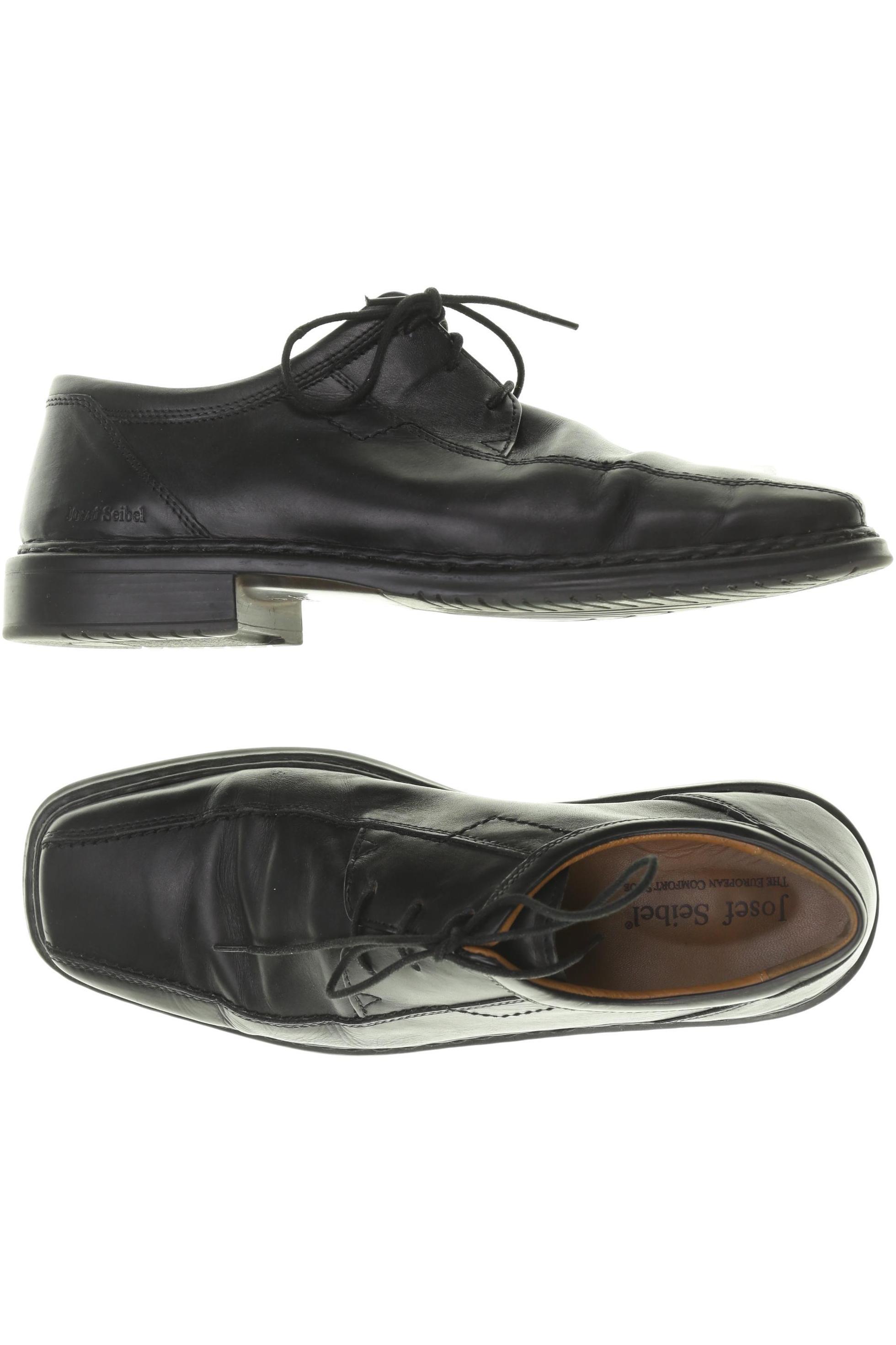 Thumbnail - Josef Seibel Herren Halbschuh, schwarz, Gr. 45