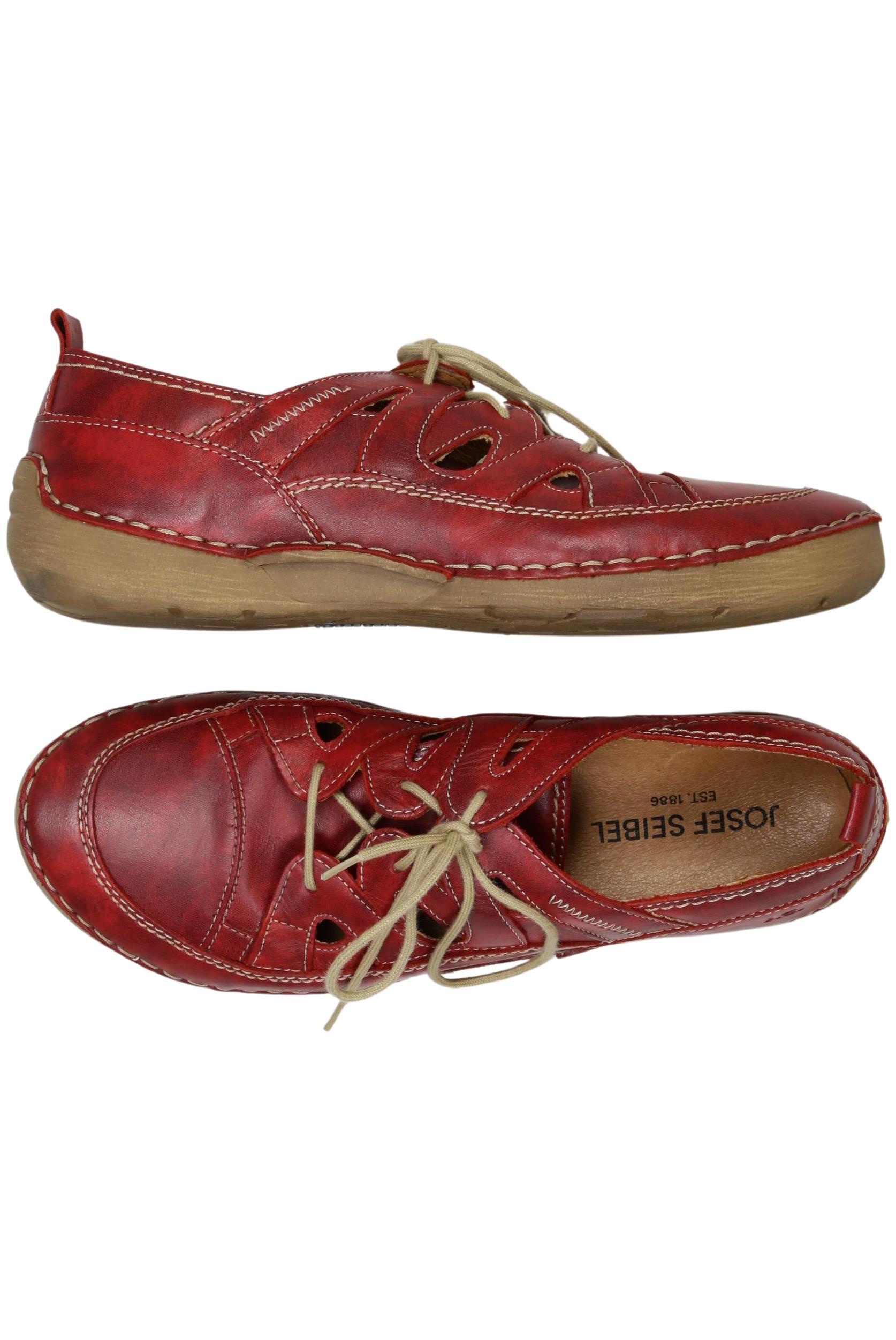 

Josef Seibel Damen Halbschuh, rot, Gr. 39