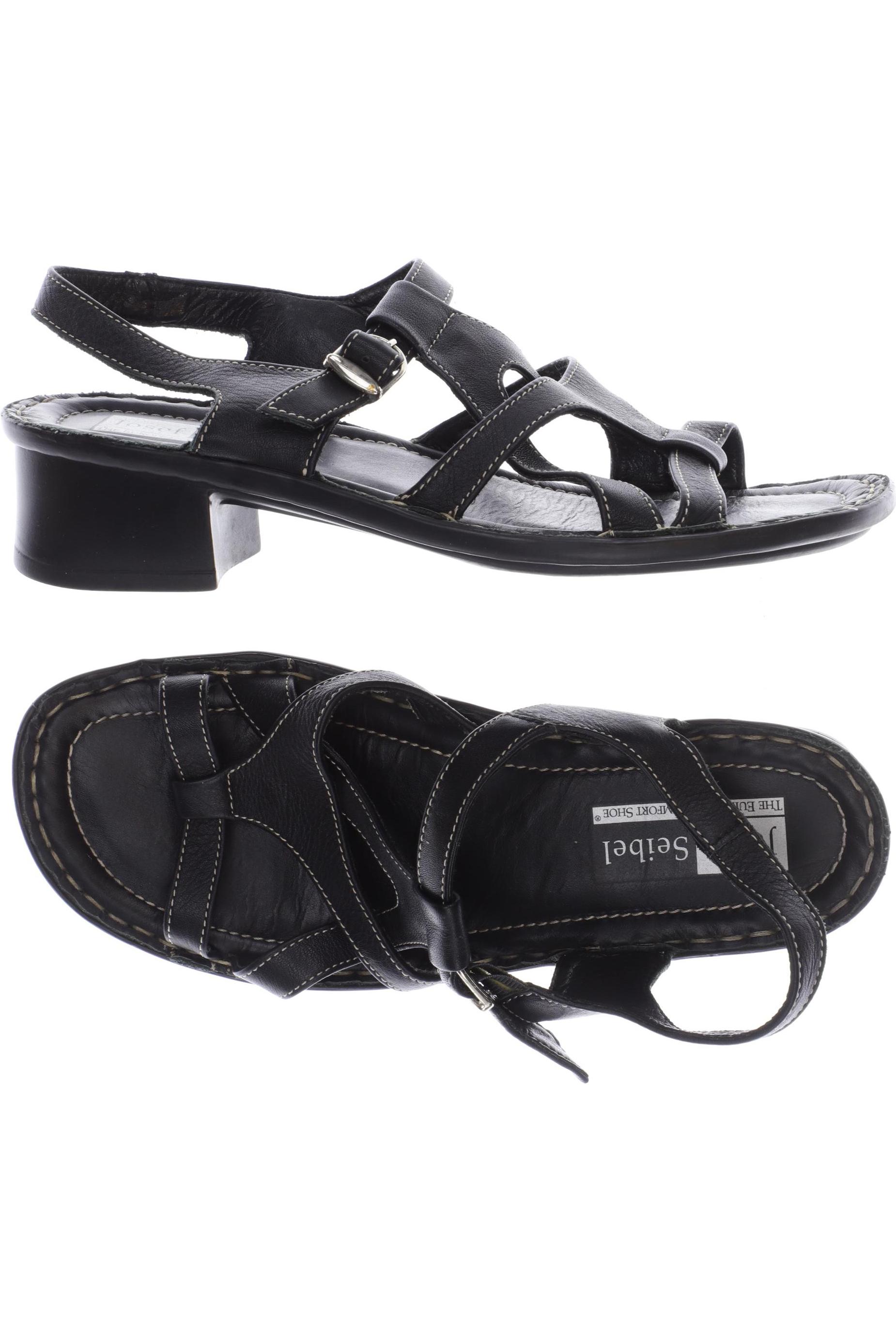 

Josef Seibel Damen Sandale, schwarz, Gr. 38