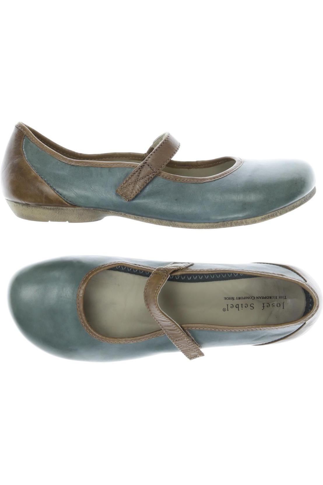 

Josef Seibel Damen Ballerinas, türkis, Gr. 39