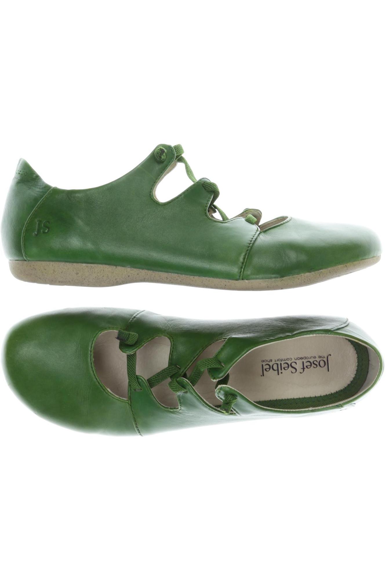 

Josef Seibel Damen Halbschuh, grün, Gr. 39