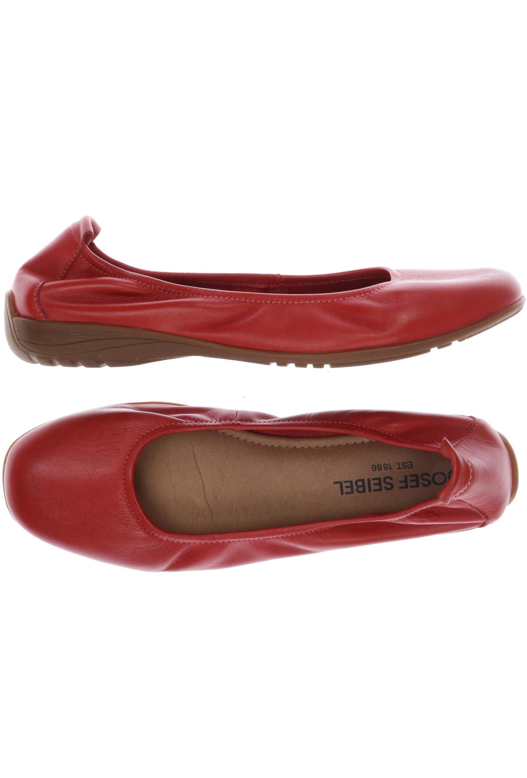 

Josef Seibel Damen Ballerinas, rot, Gr. 38