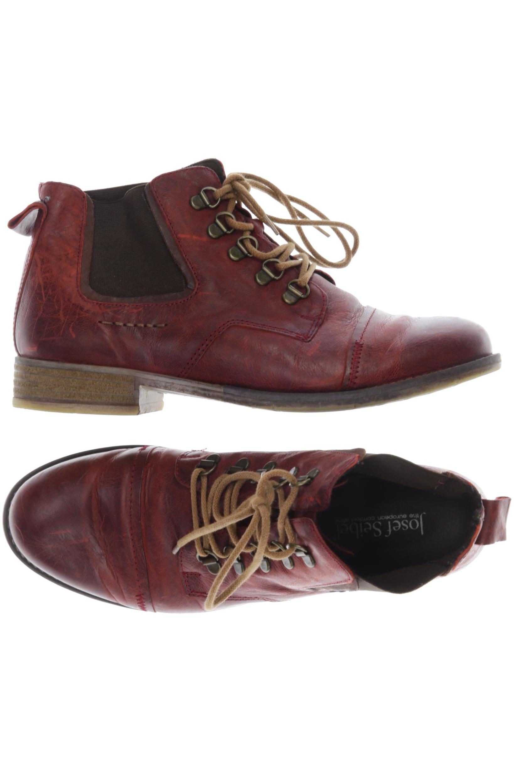 

Josef Seibel Damen Stiefelette, bordeaux, Gr. 39