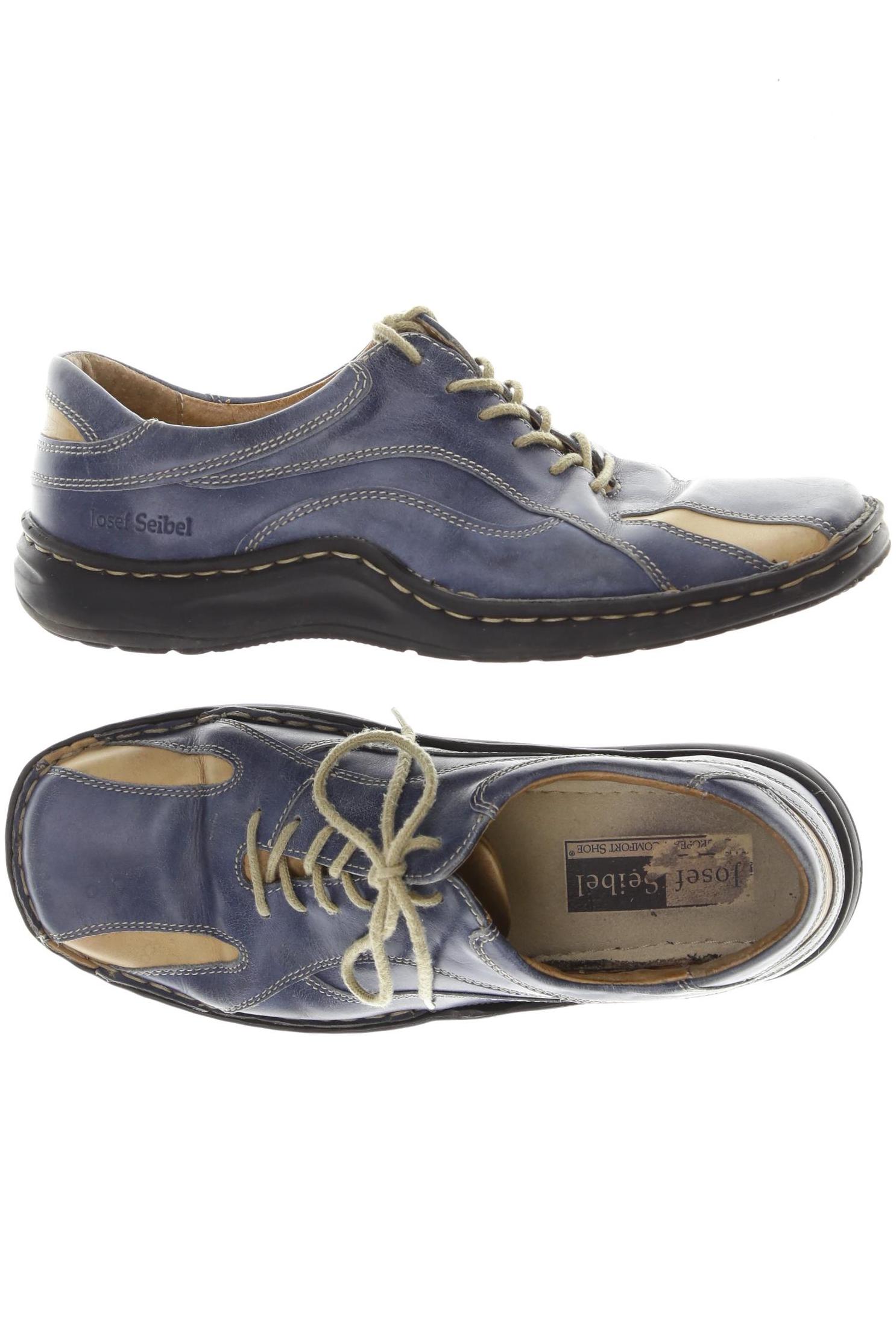 

Josef Seibel Damen Halbschuh, blau, Gr. 37