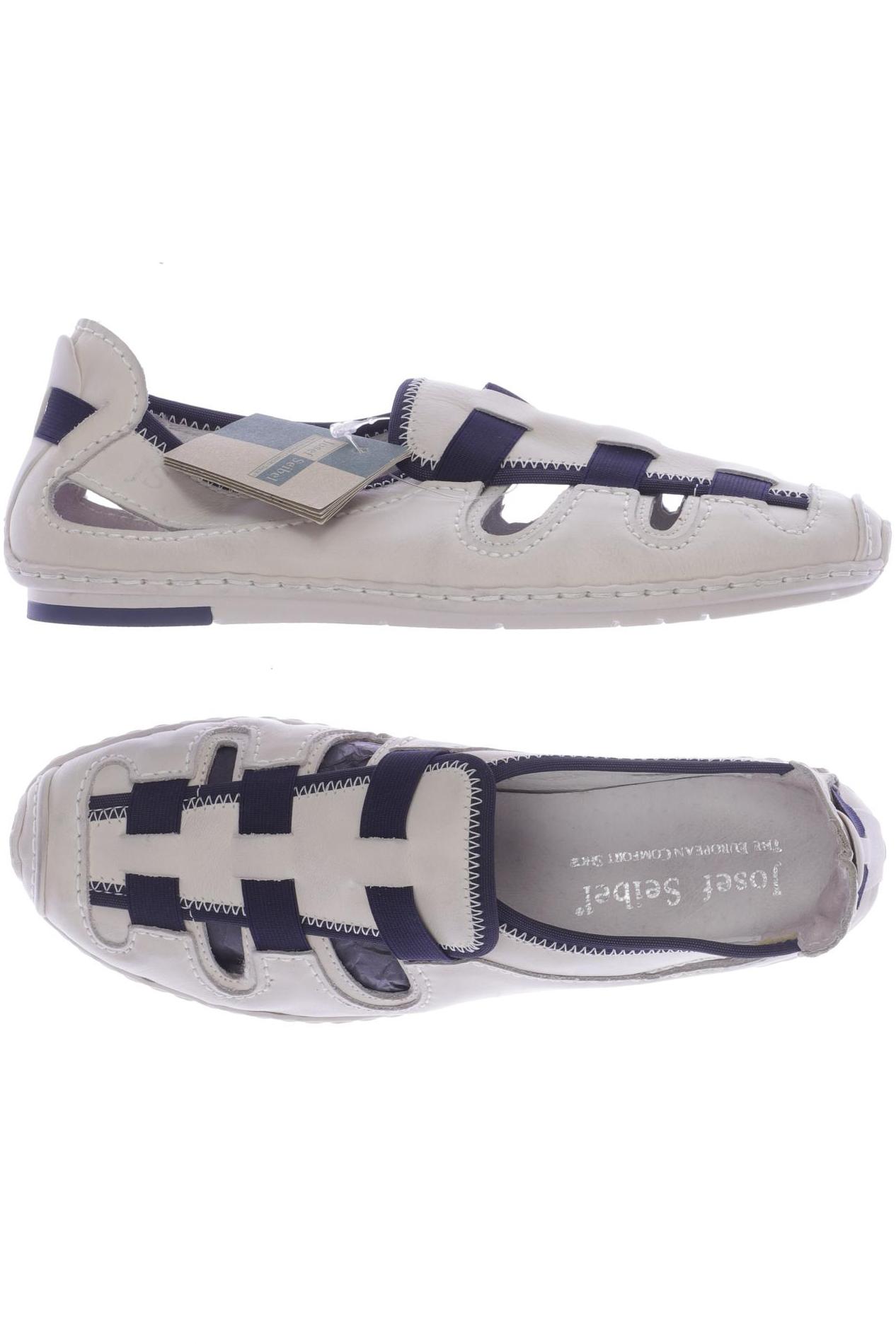 

Josef Seibel Damen Halbschuh, cremeweiß