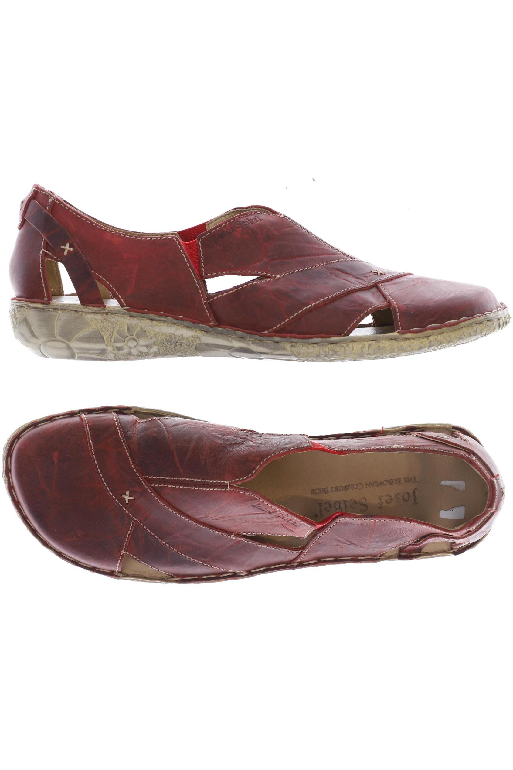 

Josef Seibel Damen Halbschuh, rot, Gr. 41