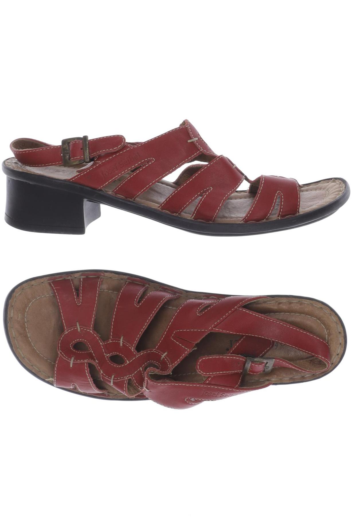 

Josef Seibel Damen Sandale, rot, Gr. 40