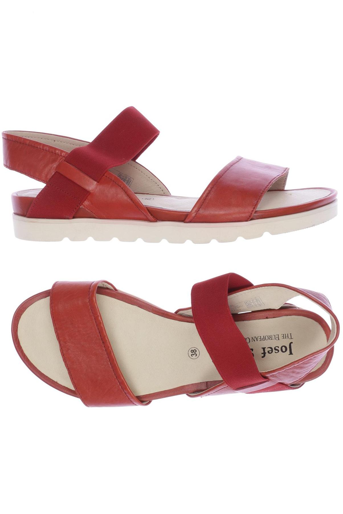 

Josef Seibel Damen Sandale, rot, Gr. 38