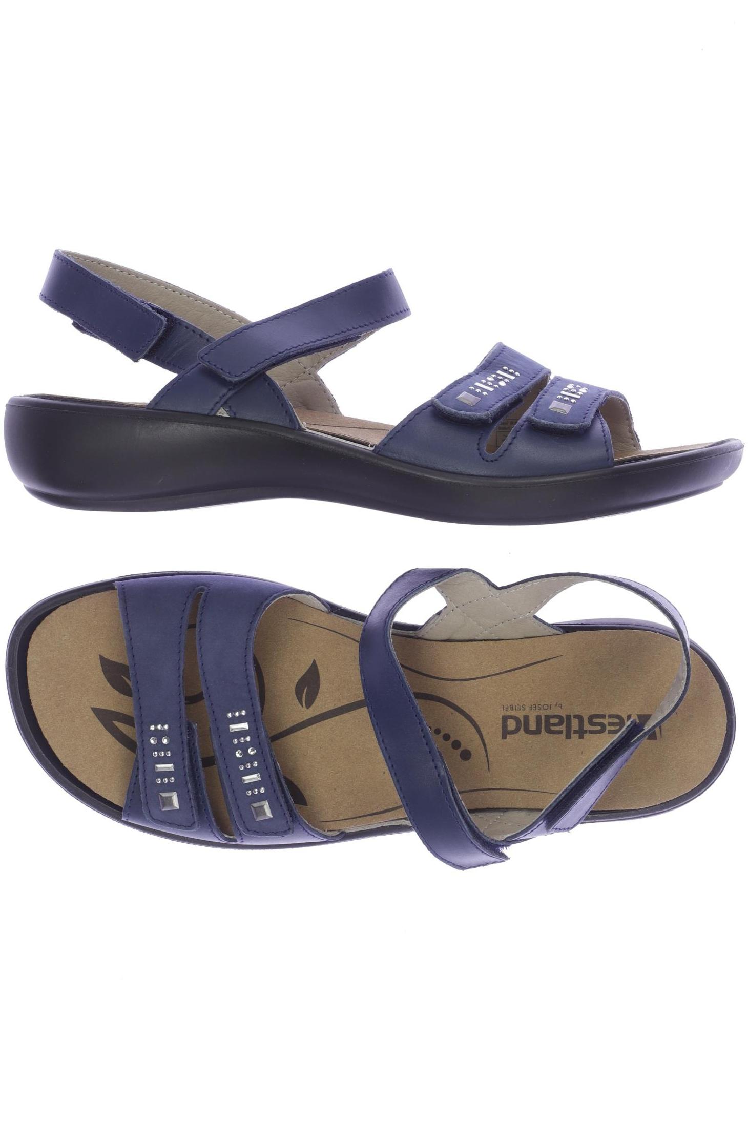 

Josef Seibel Damen Sandale, blau, Gr. 41