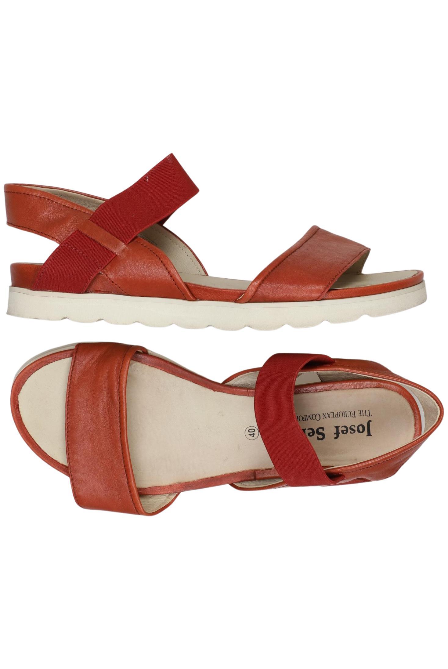 

Josef Seibel Damen Sandale, rot, Gr. 40