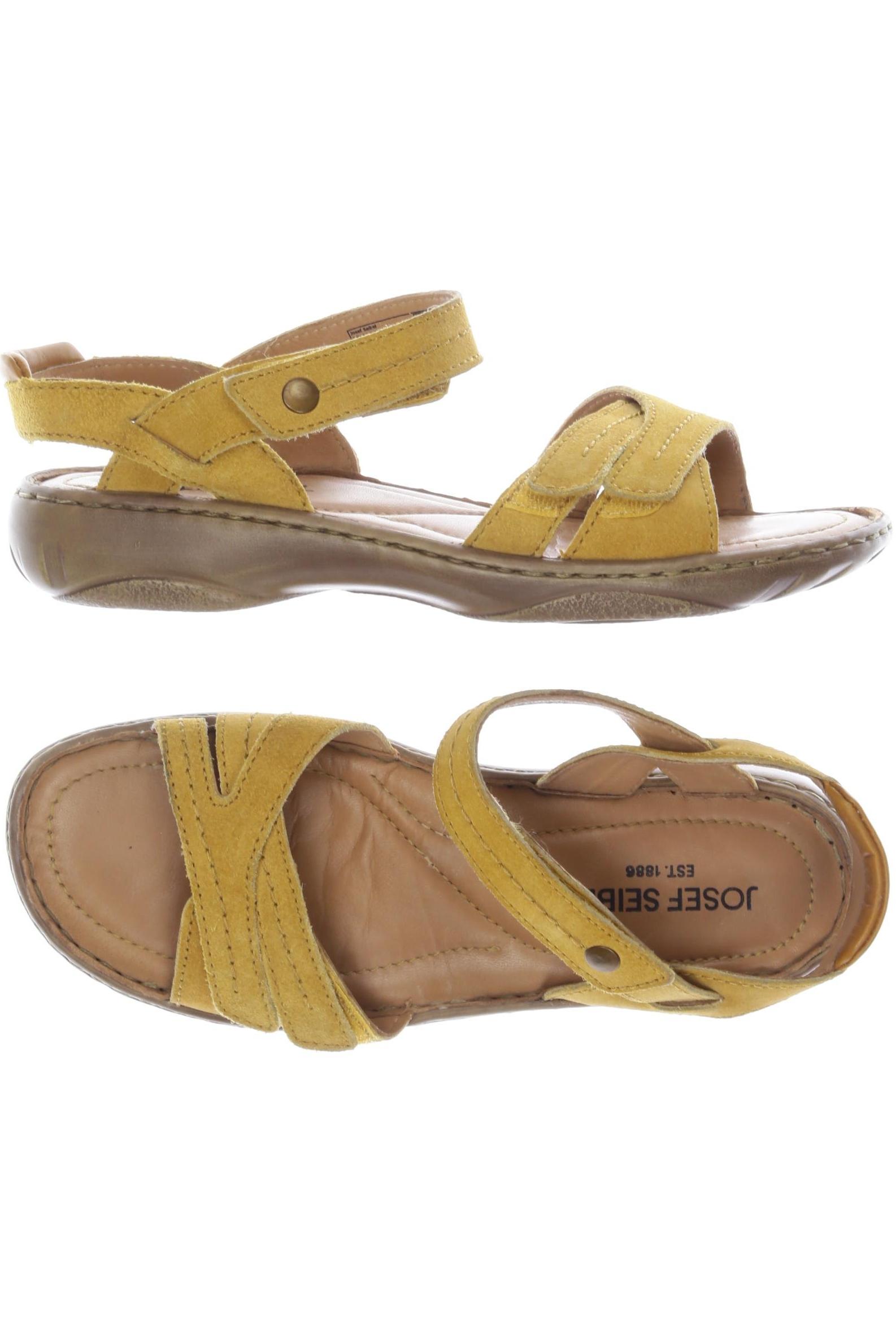 

Josef Seibel Damen Sandale, orange, Gr. 38