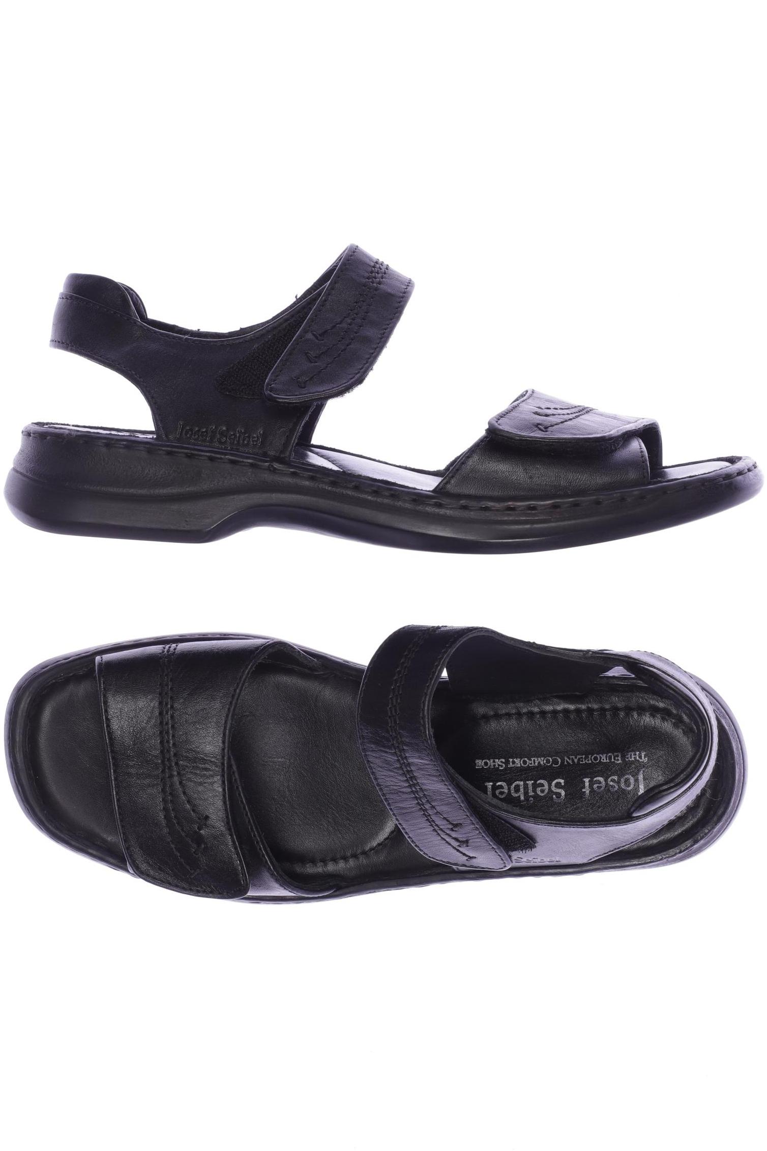 

Josef Seibel Damen Sandale, schwarz, Gr. 39