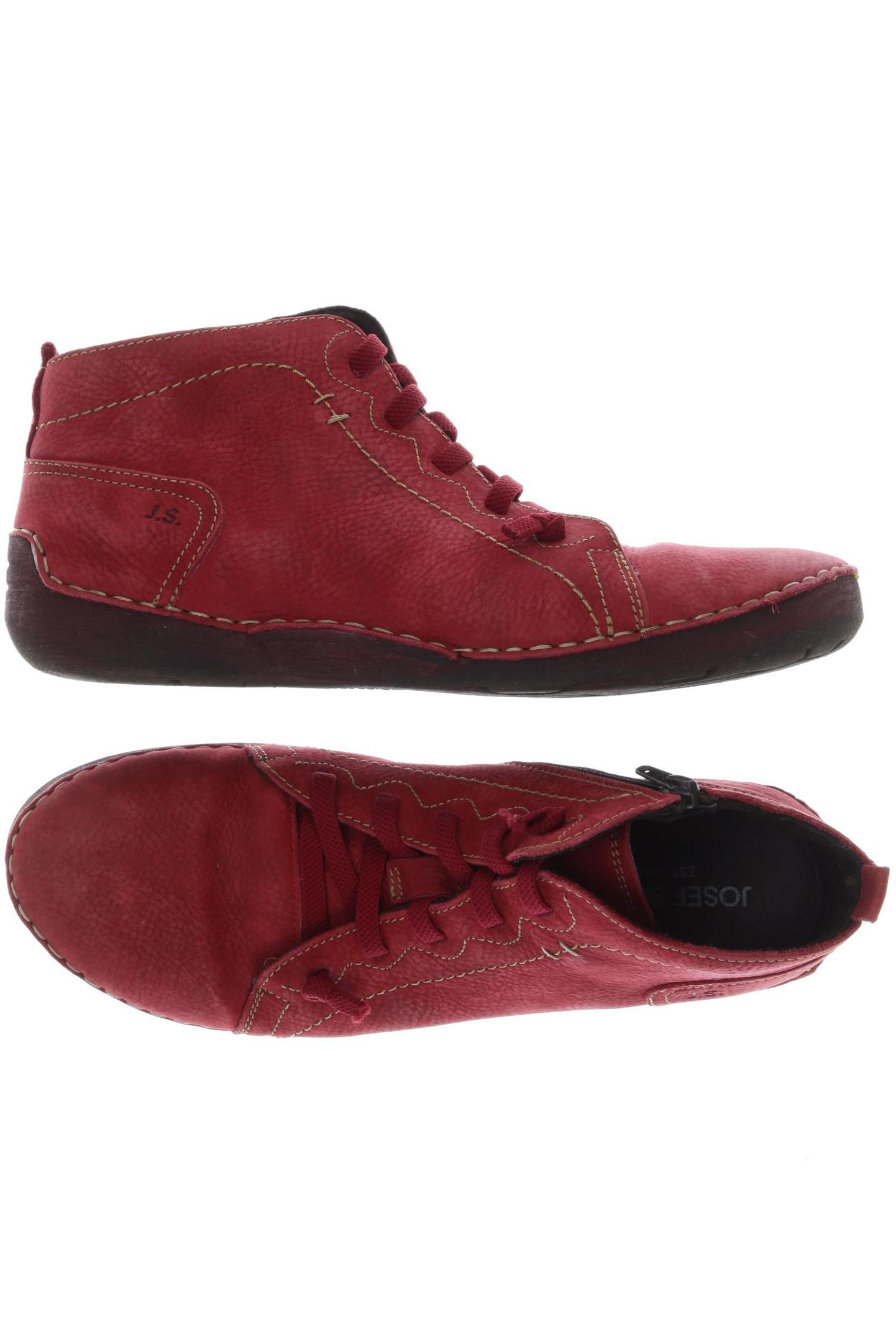 

Josef Seibel Damen Halbschuh, rot, Gr. 43