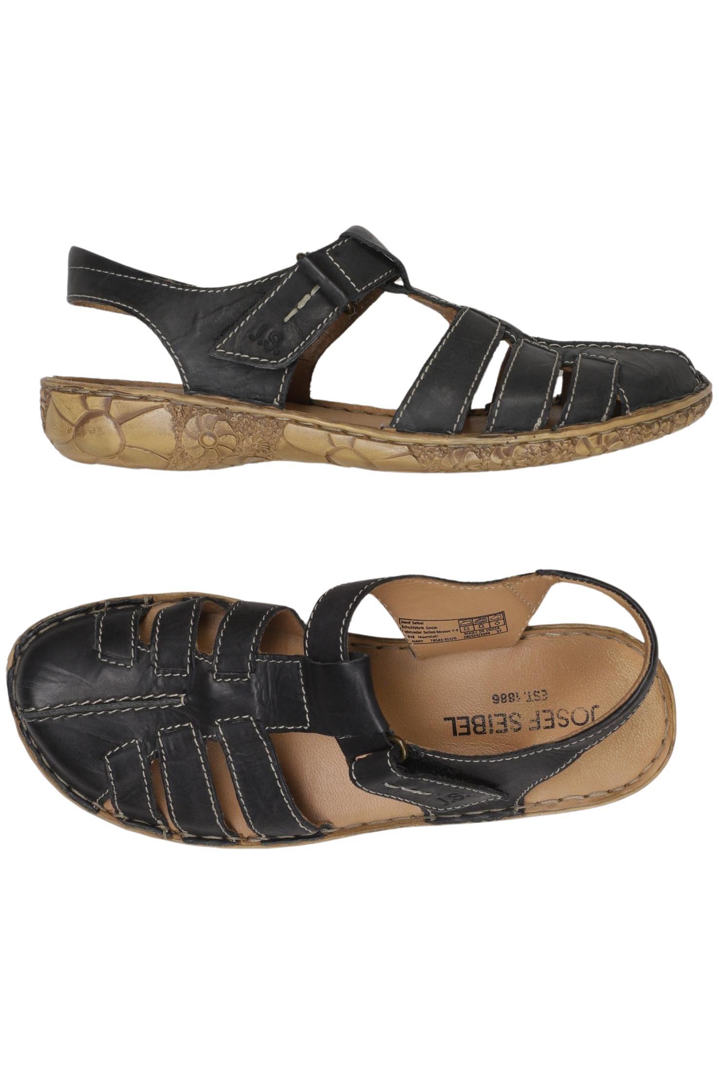 

Josef Seibel Damen Sandale, schwarz, Gr. 37