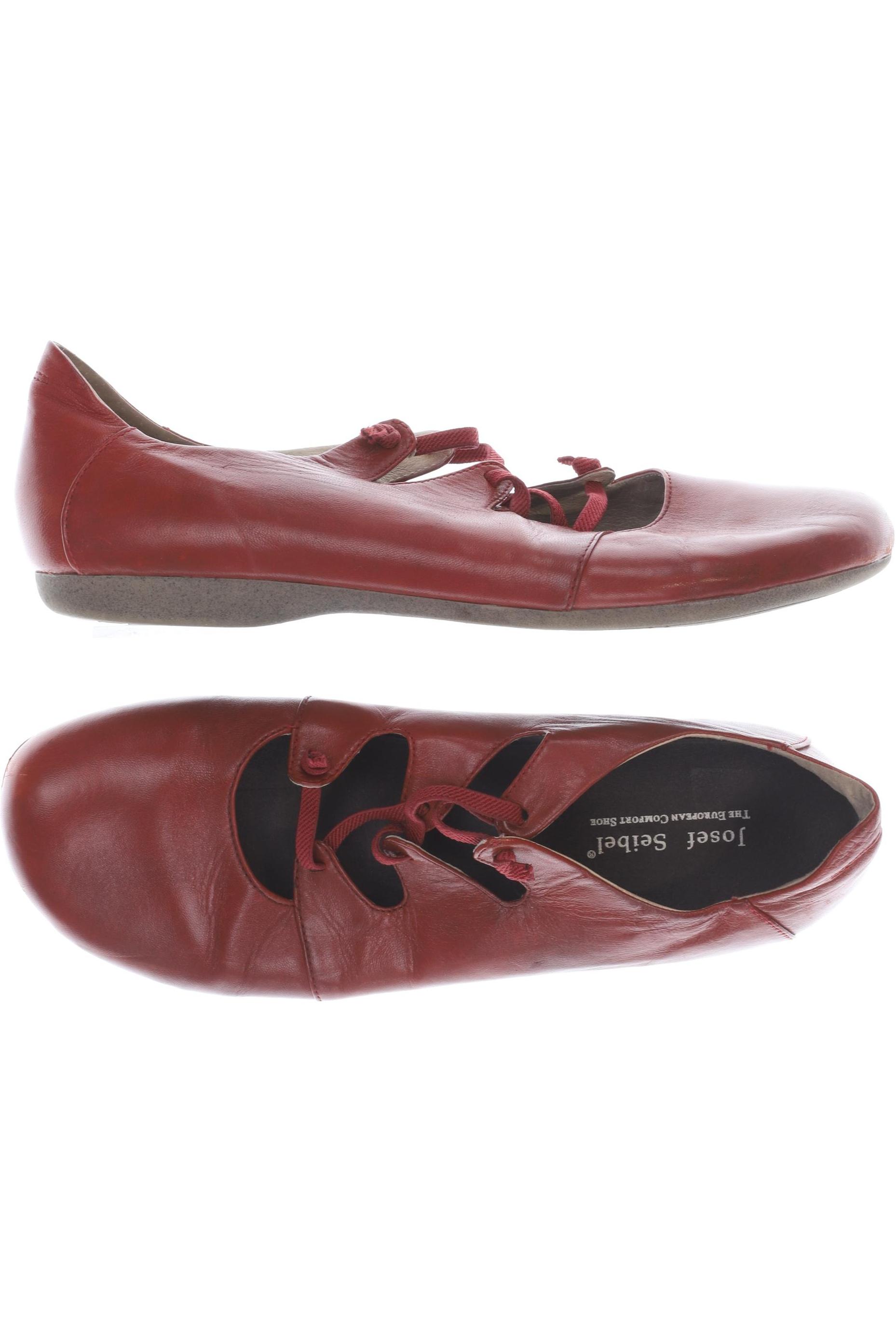 

Josef Seibel Damen Halbschuh, rot, Gr. 42