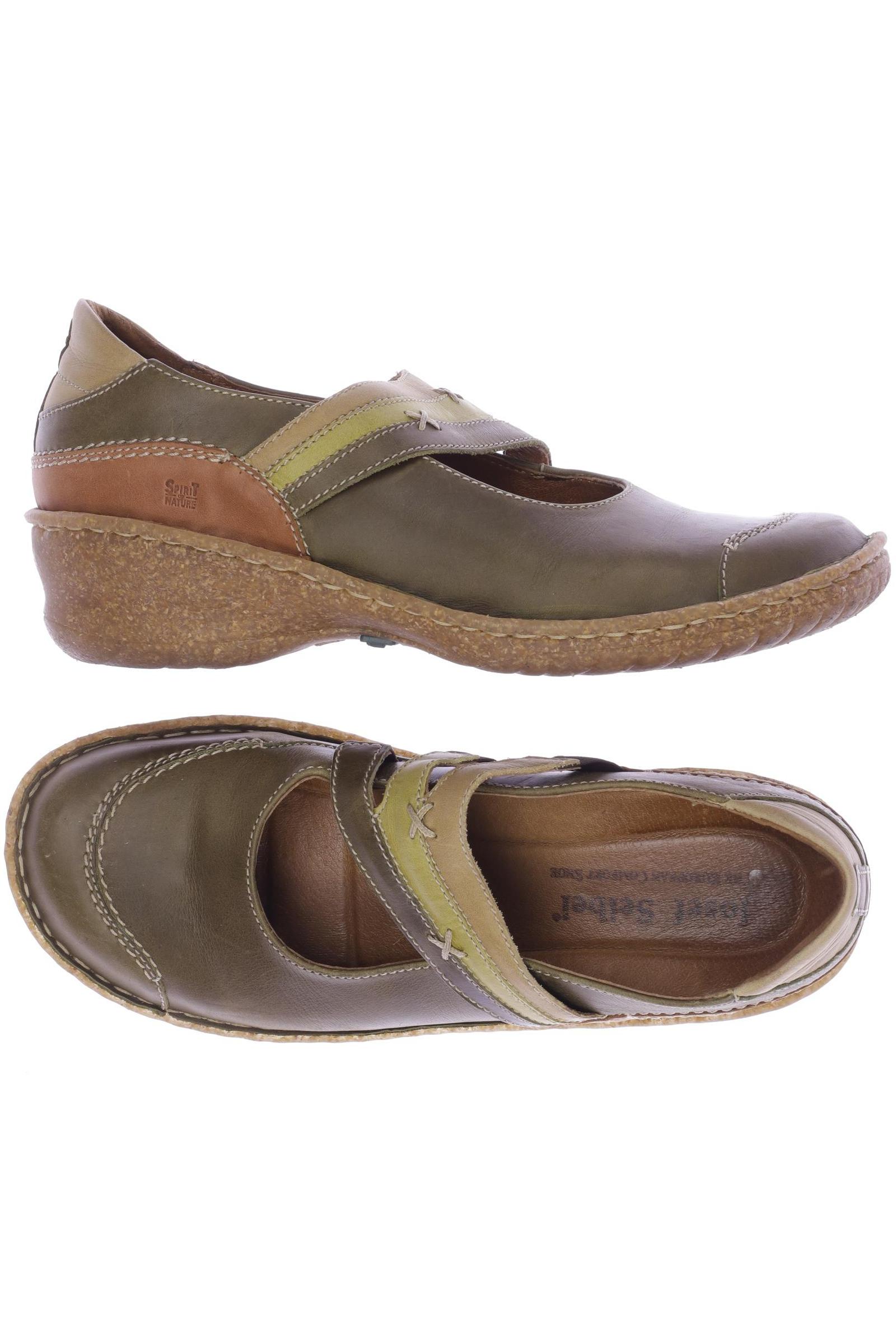 

Josef Seibel Damen Halbschuh, grün, Gr. 40