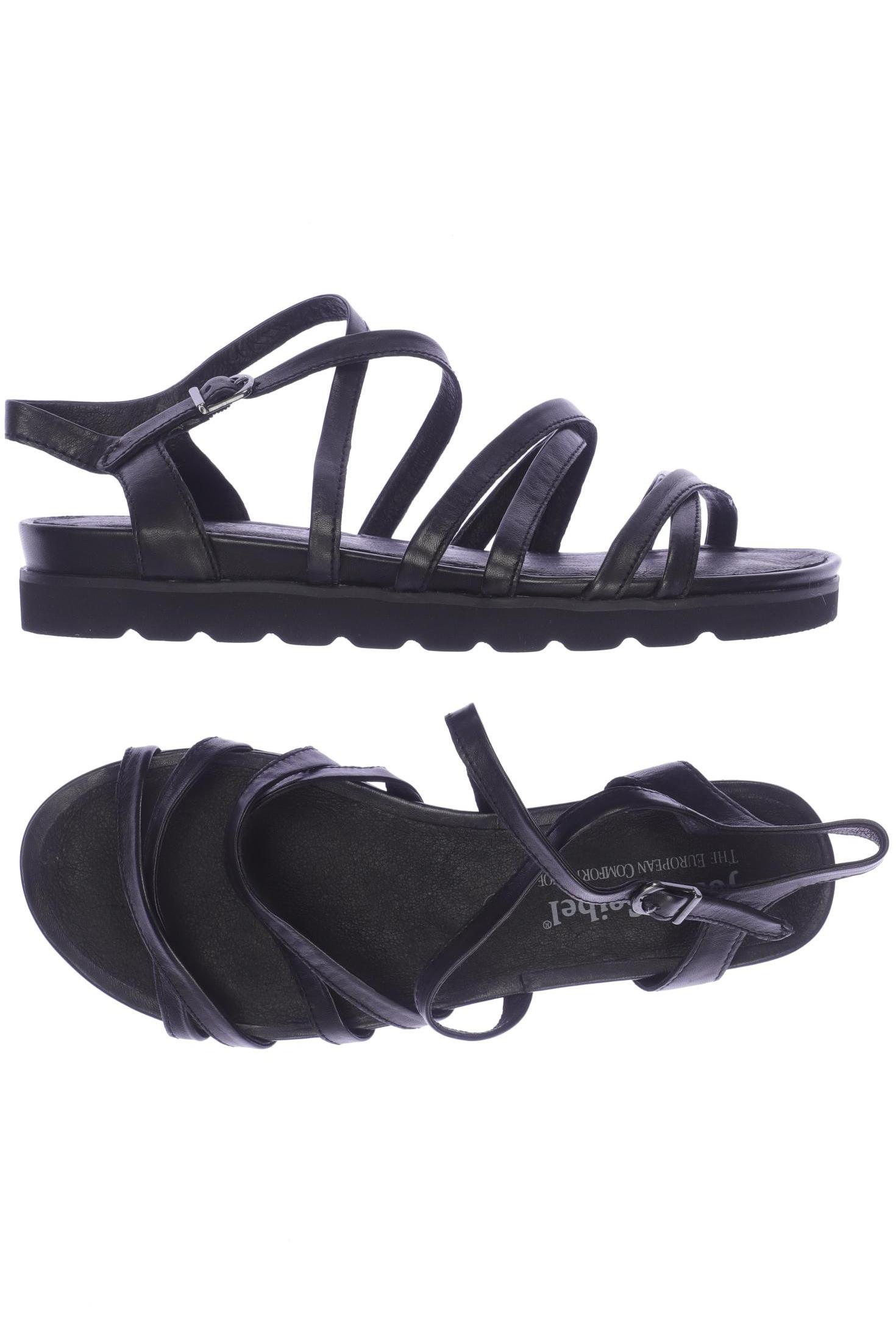 

Josef Seibel Damen Sandale, schwarz, Gr. 39