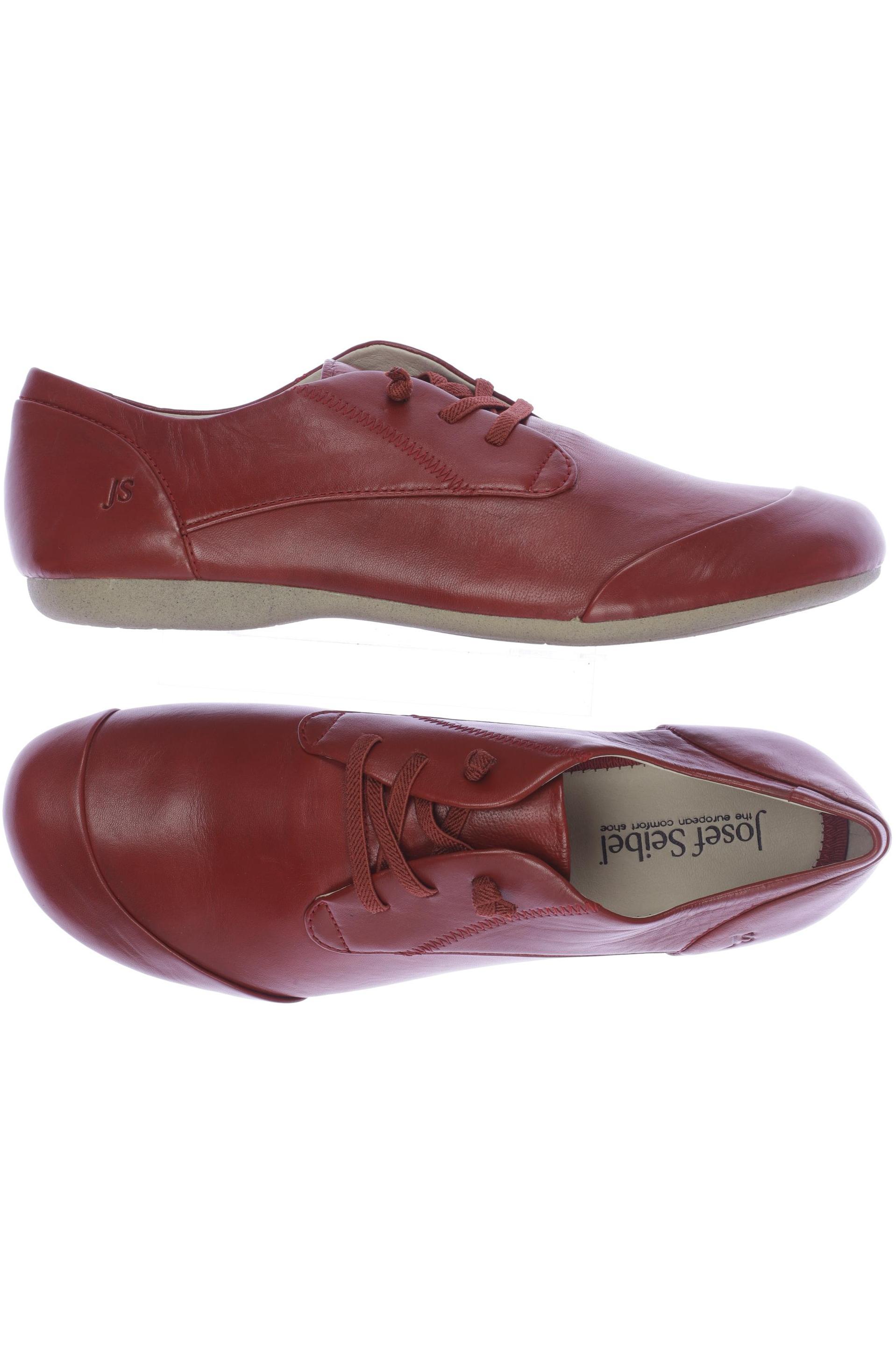 

Josef Seibel Damen Halbschuh, rot, Gr. 43