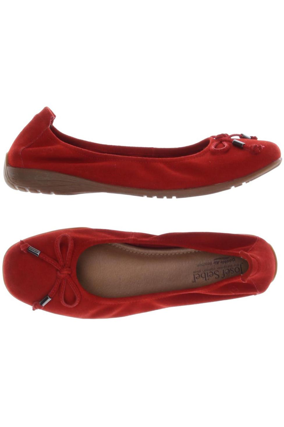 

Josef Seibel Damen Ballerinas, rot, Gr. 39